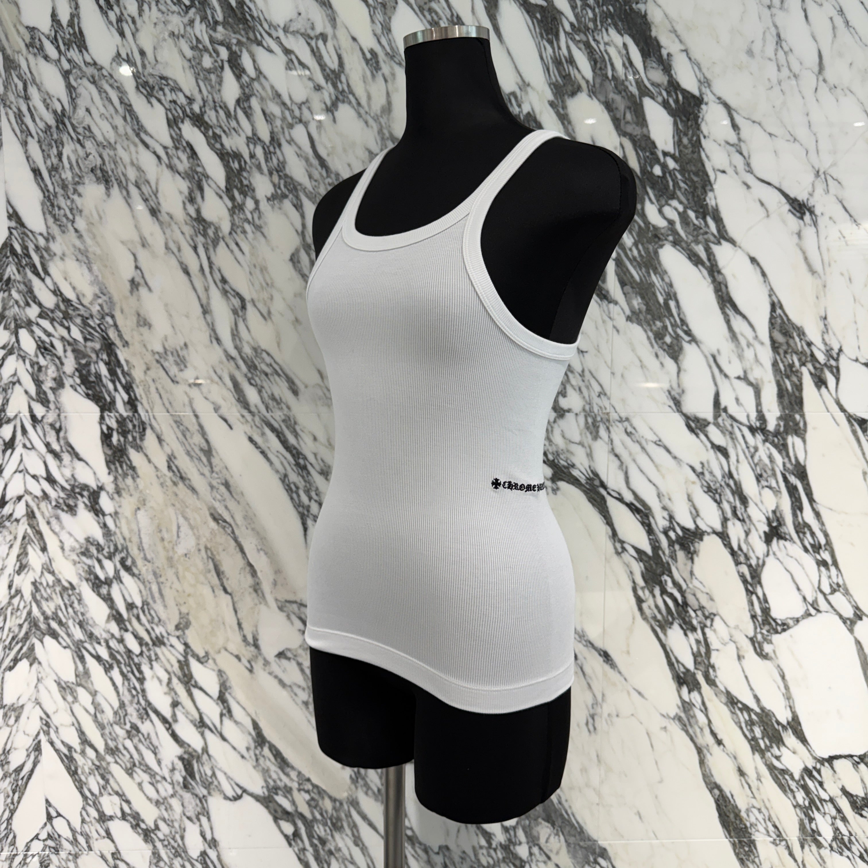 CHROME HEARTS Y NOT Vine Dagger Embroidery Tank Top Size S クロムハーツ ワイノット ヴァインダガー刺繍 タンクトップ サイズS