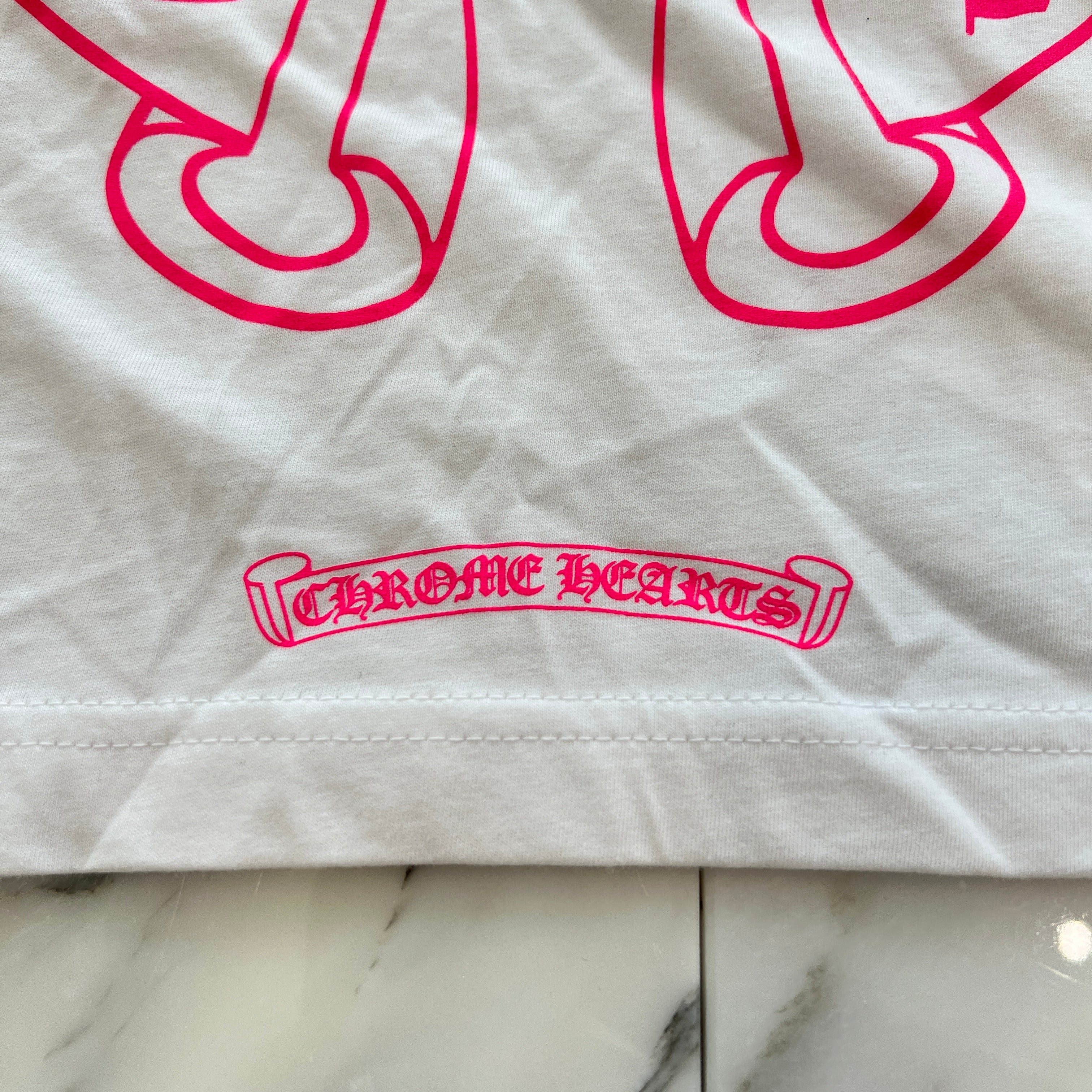 CHROME HEARTS 2025SS Floral Cross Horseshoe Long Sleeve Tee Size XXL クロムハーツ フローラルクロス ホースシュー ロングスリーブTシャツ サイズXXL