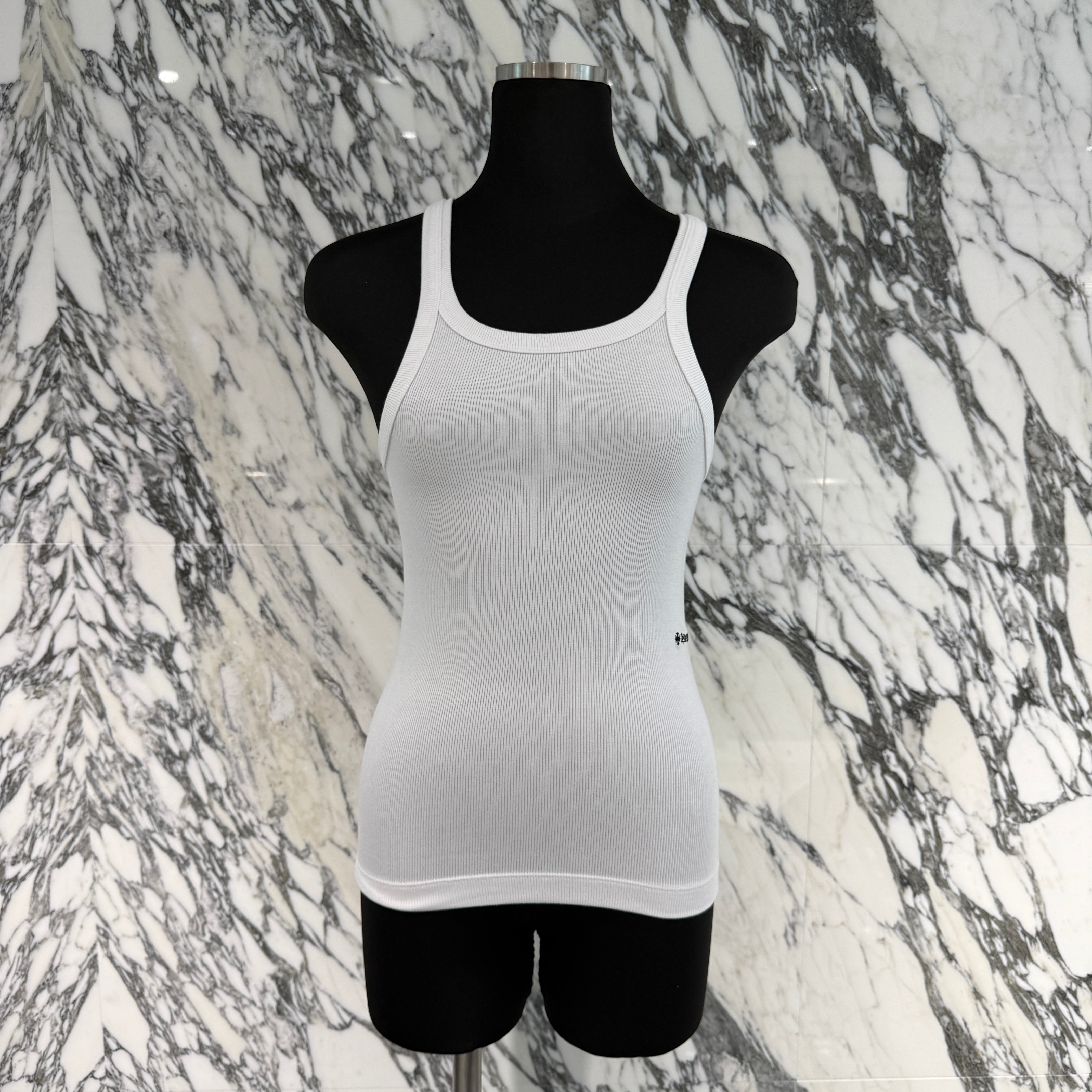 CHROME HEARTS Y NOT Vine Dagger Embroidery Tank Top Size S クロムハーツ ワイノット ヴァインダガー刺繍 タンクトップ サイズS