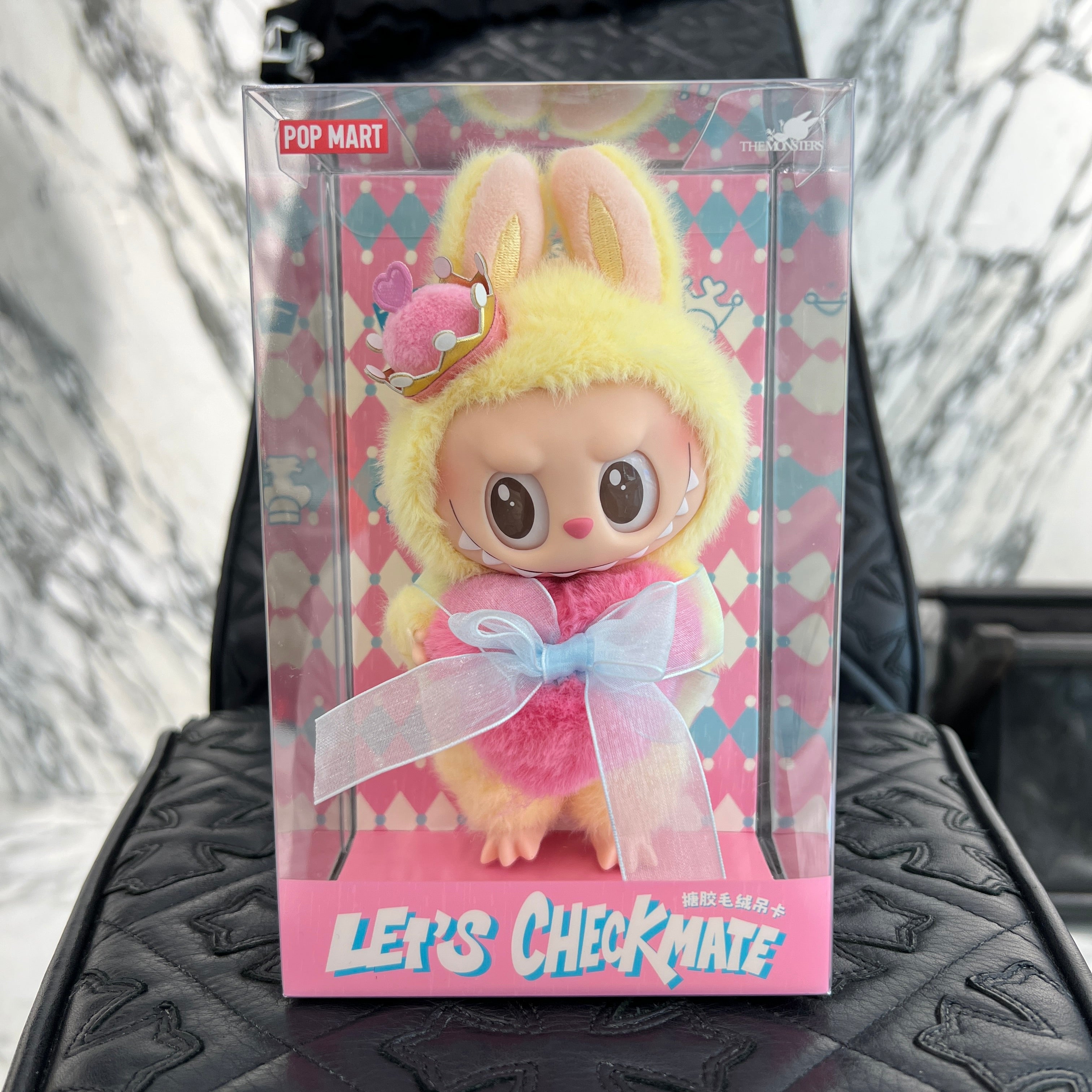 POP MART The Monsters ”Let's Checkmate Series” LABUBU ポップマート ザ・モンスターズ "レッツ・チェックメイトシリーズ" ラブブ ぬいぐるみ
