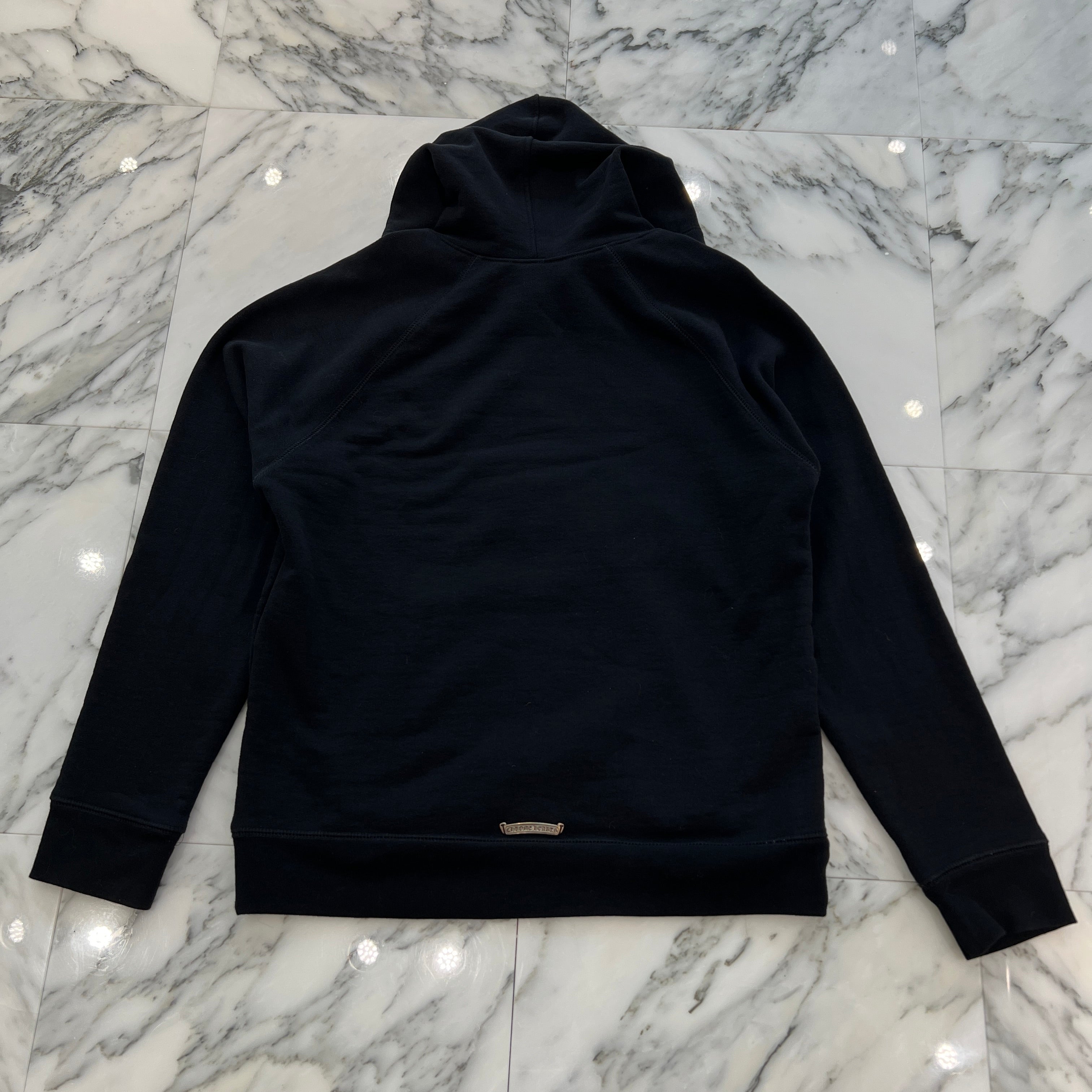 CHROME HEARTS King Taco Cemetery Cross Embroidery Pullover Hoodie Size M クロムハーツ キングタコ セメタリークロス 刺繍 プルオーバーフーディ サイズM