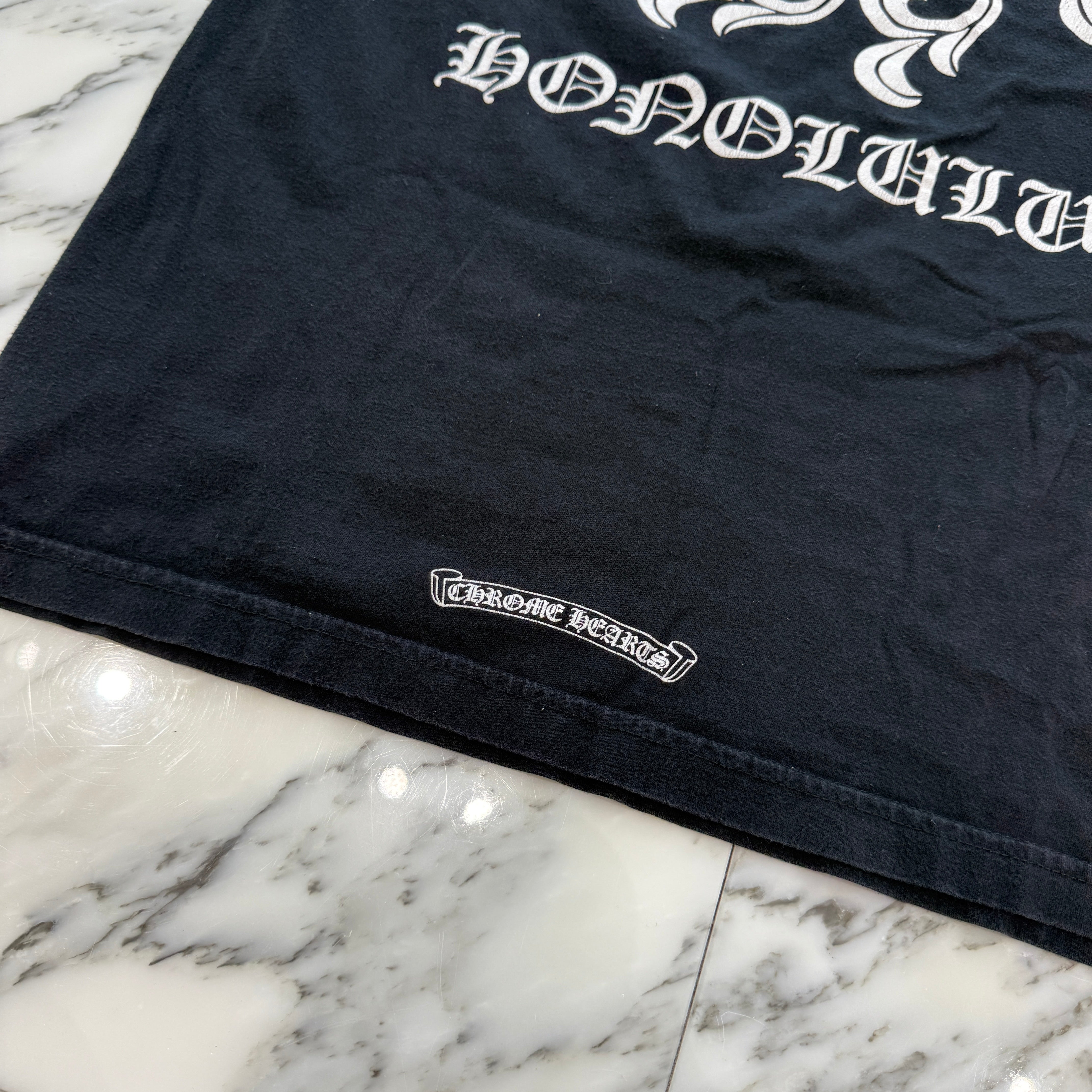 CHROME HEARTS Honolulu Limited Shine Cross Tee クロムハーツ ホノルル限定 シャインクロス Tシャツ