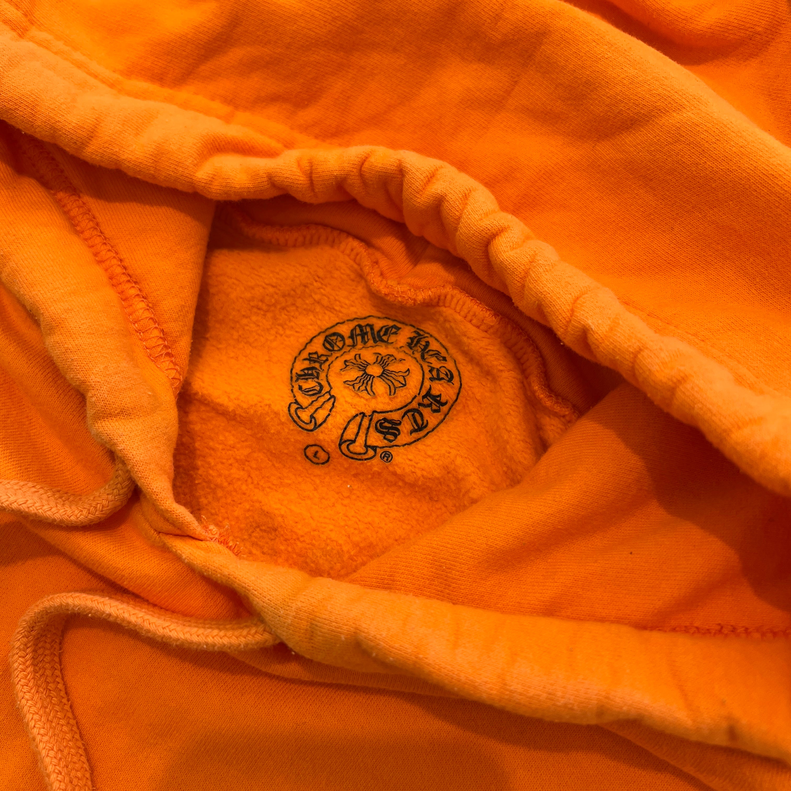 CHROME HEARTS × OFF-WHITE 2018SS Pullover Hoodie Size L クロムハーツ × オフホワイト プルオーバーフーディ サイズL