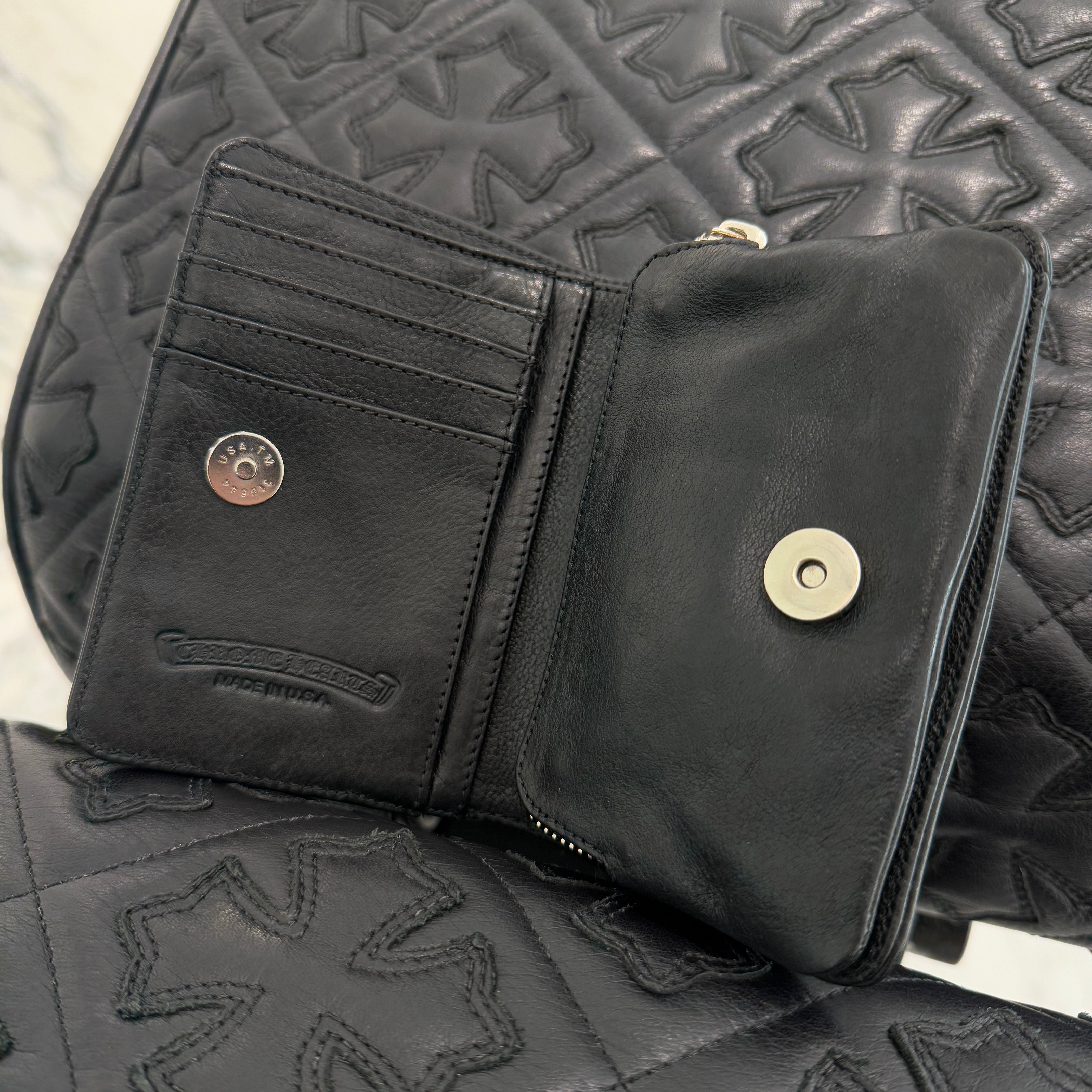 CHROME HEARTS Joey Scroll Wallet クロムハーツ ジョーイスクロールウォレット
