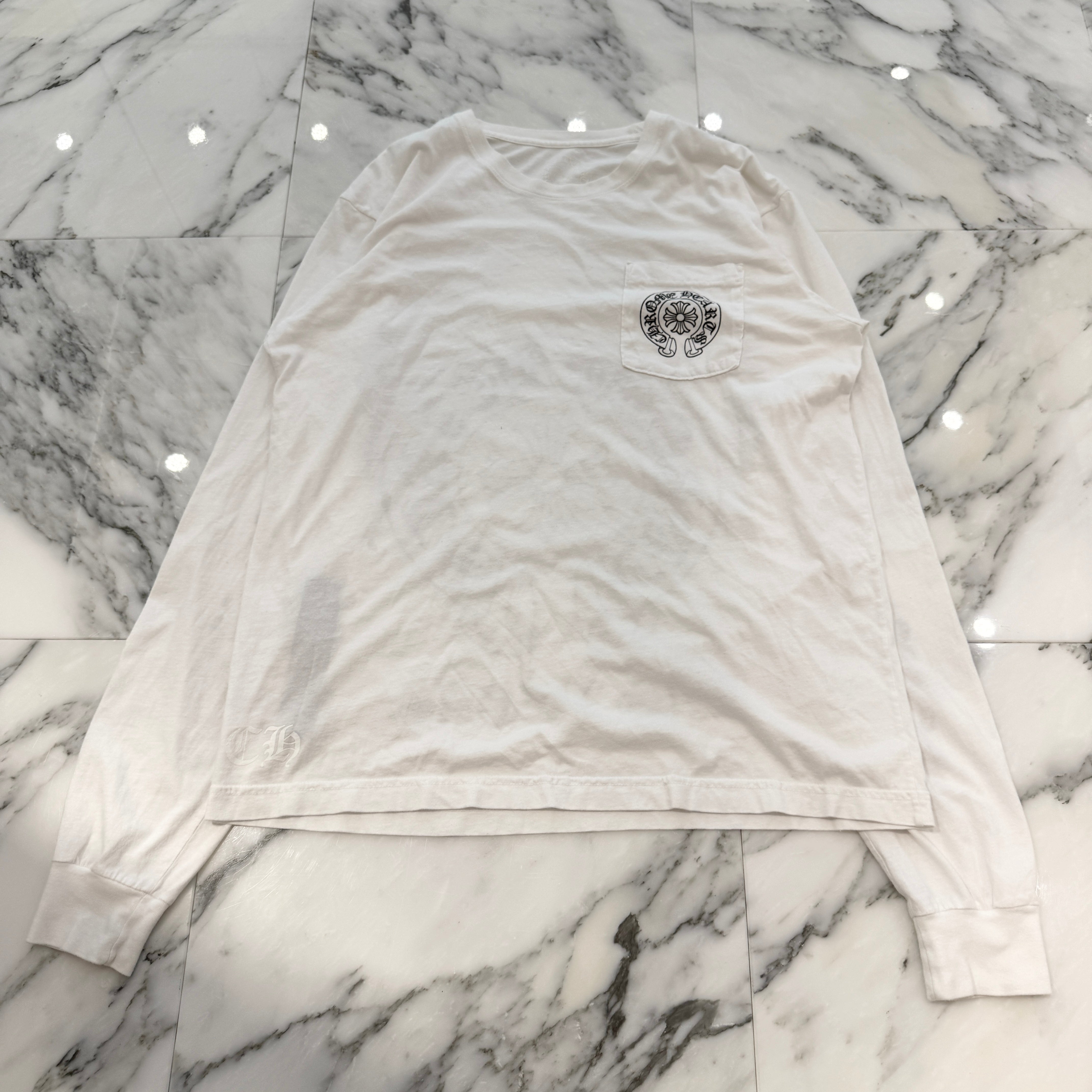 CHROME HEARTS Las Vegas Limited Horseshoe Long Sleeve Tee Size L クロムハーツ ラスベガス限定 ホースシュー ロングスリーブ Tシャツ サイズL