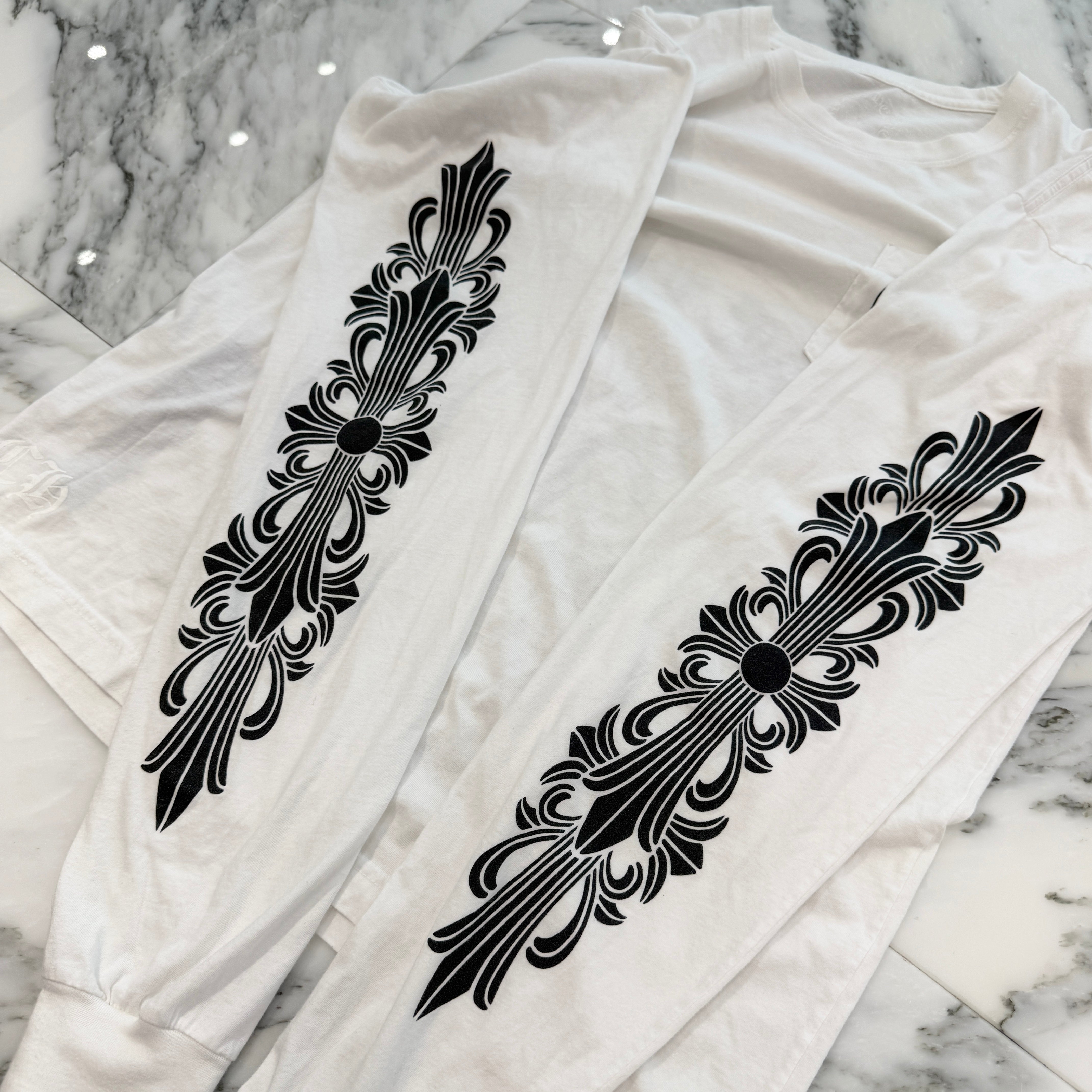 CHROME HEARTS Las Vegas Limited Horseshoe Long Sleeve Tee Size L クロムハーツ ラスベガス限定 ホースシュー ロングスリーブ Tシャツ サイズL