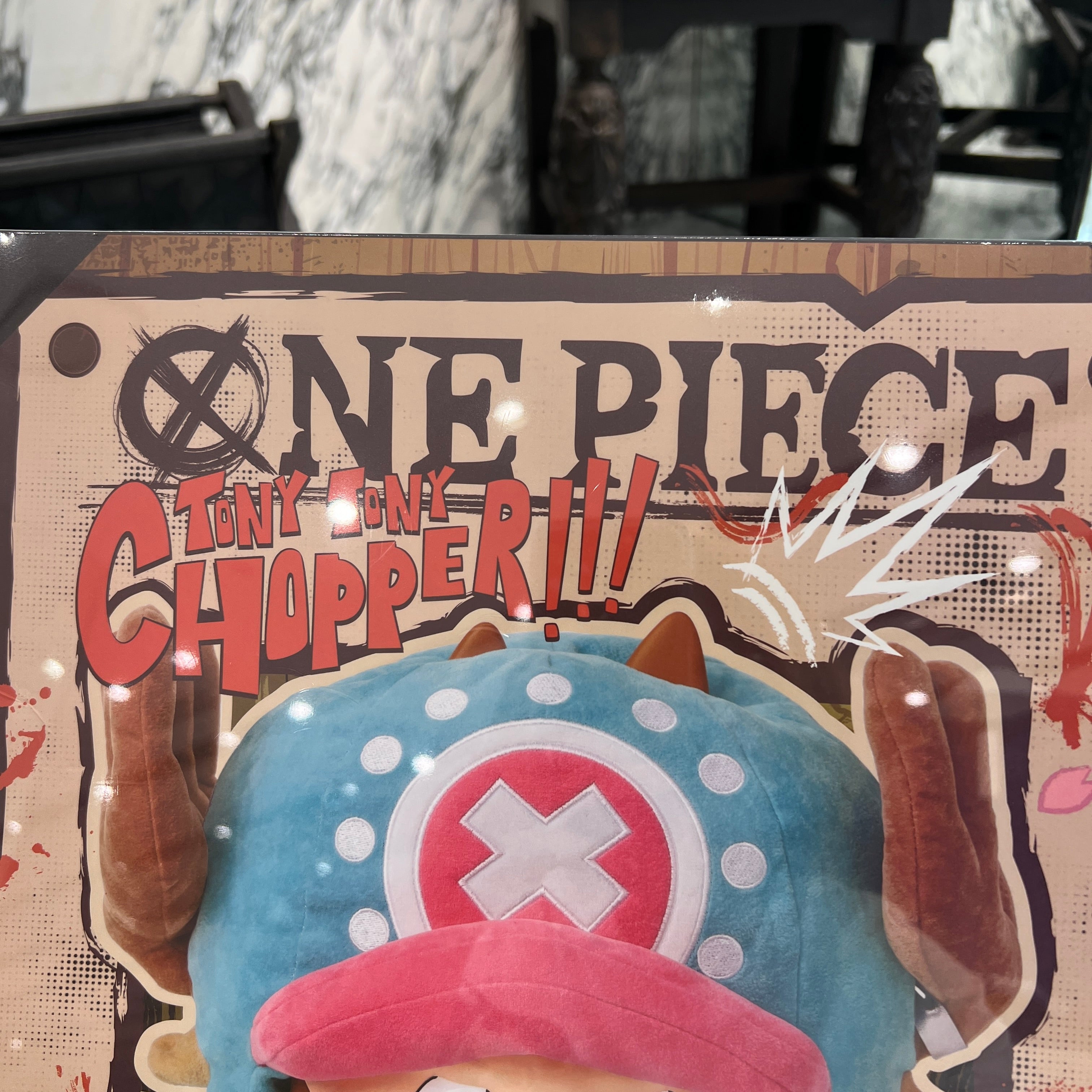 POP MART The Monsters × ONE PIECE "Tony Tony Chopper" MEGA LABUBU 400％ ポップマート ザ・モンスター×ワンピース ”トニートニー チョッパー” メガ ラブブ400％