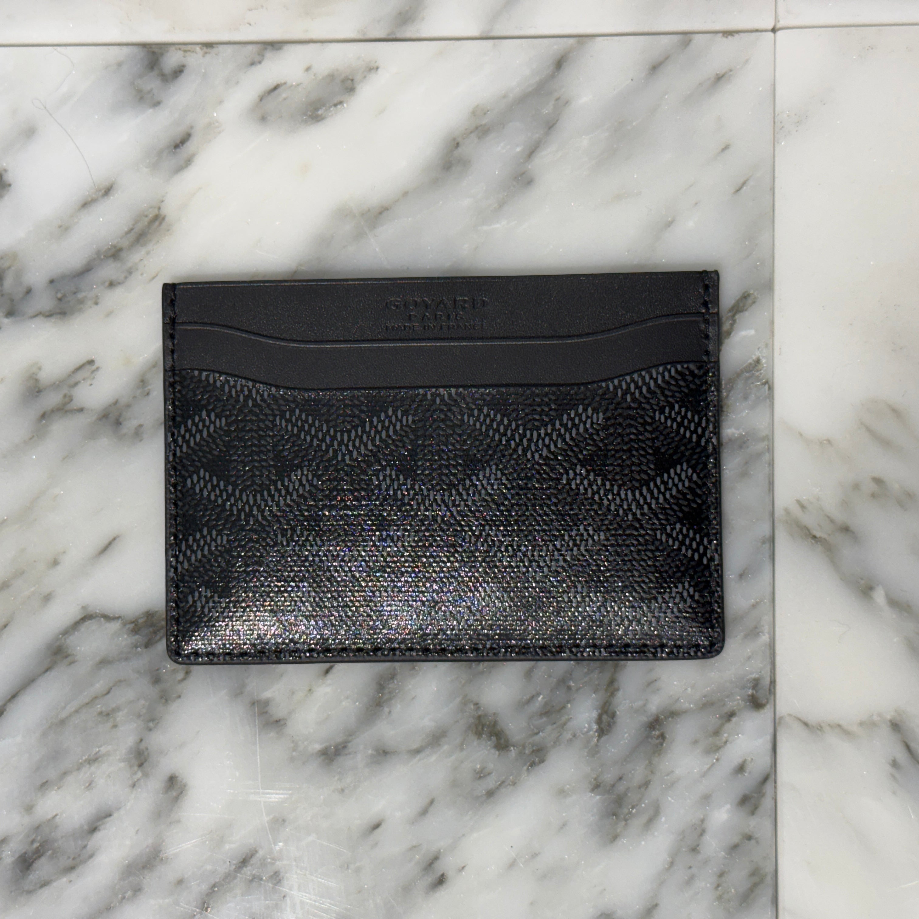 GOYARD Saint Sulpice Card Case "JET BLACK " ゴヤール サン・シュルピス カードケース ジェットブラック