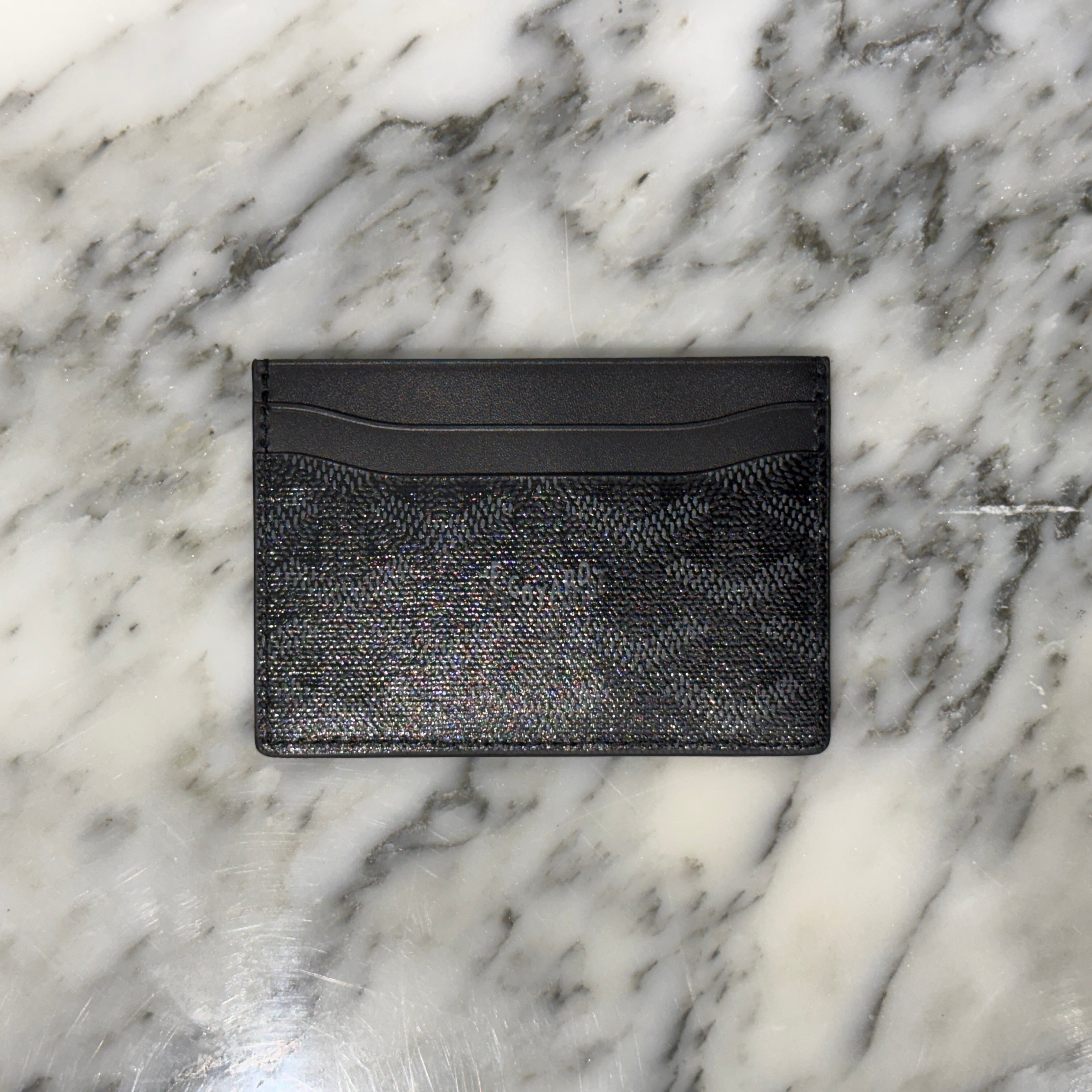 GOYARD Saint Sulpice Card Case "JET BLACK " ゴヤール サン・シュルピス カードケース ジェットブラック