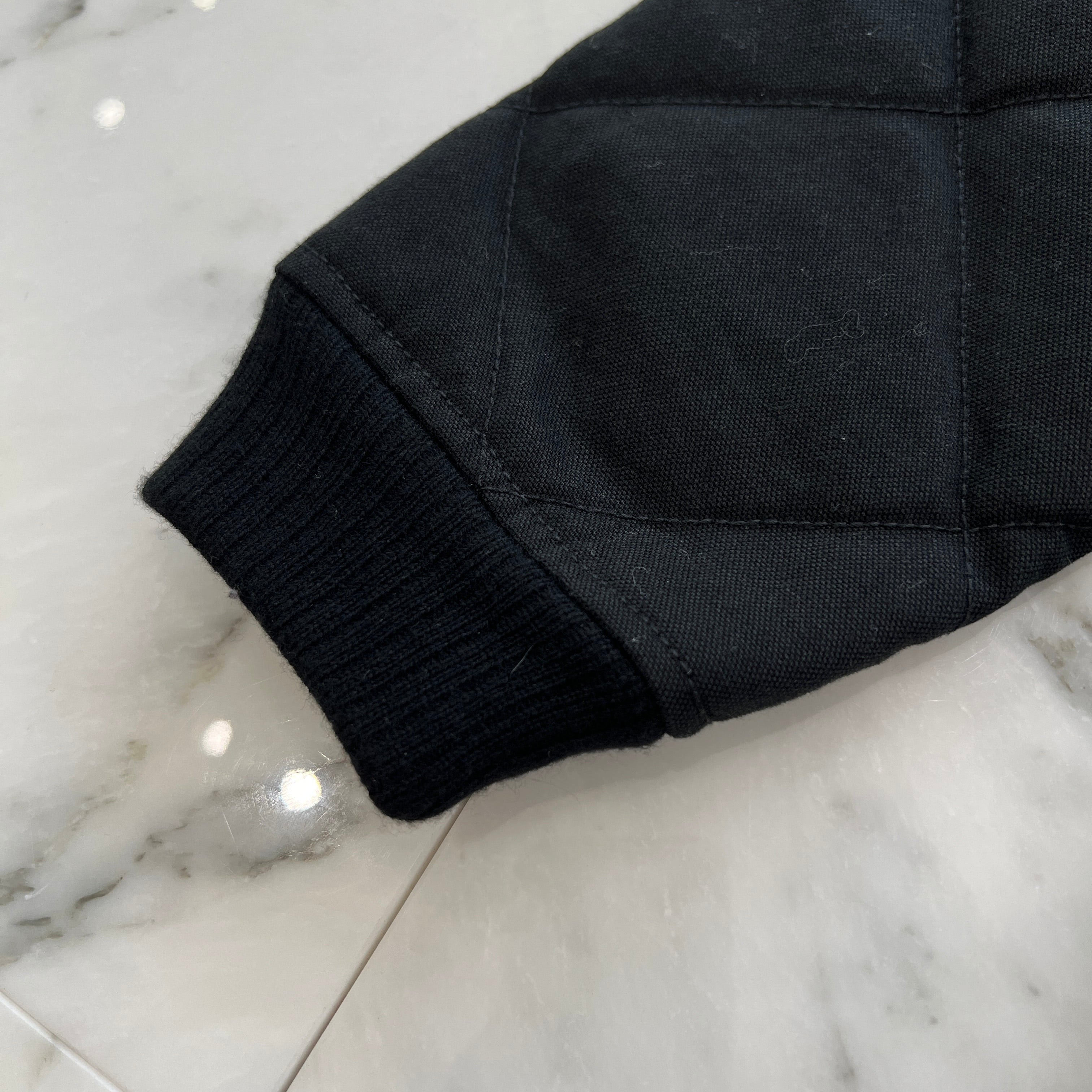 CHROME HEARTS Y NOT Cross Ball Button Quilted Jacket Size M クロムハーツ ワイノット クロスボールボタン キルティングジャケット サイズM