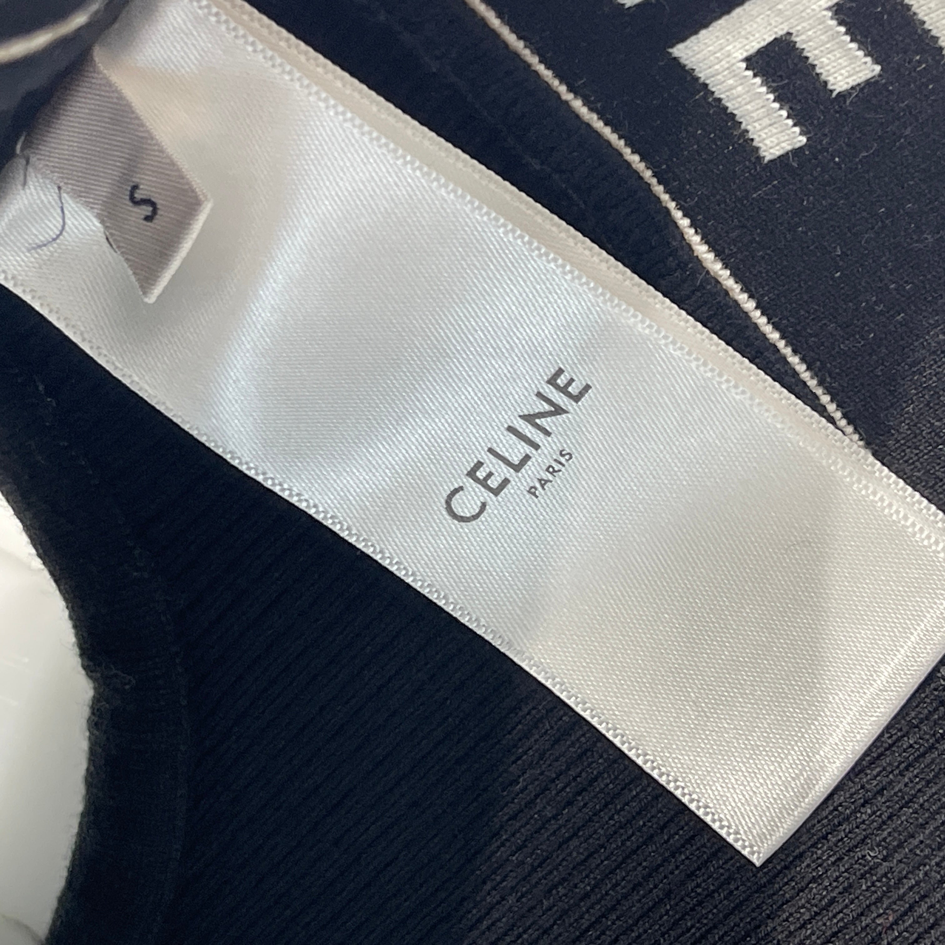 CELINE 2023SS Athlete Bra 2A68L372N.38CR Size S セリーヌ アスリート ブラ タンクトップ サイズS
