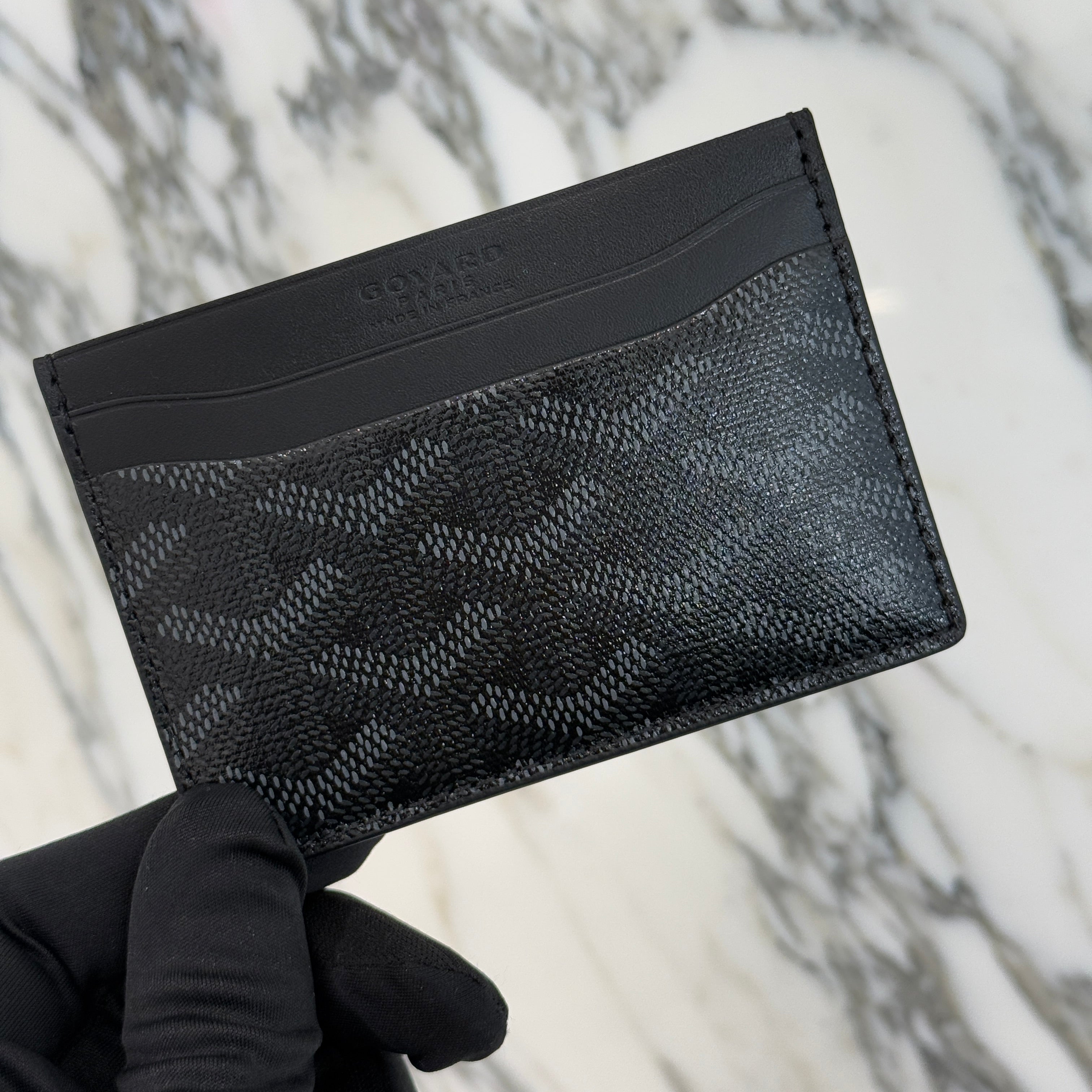 GOYARD Saint Sulpice Card Case "JET BLACK " ゴヤール サン・シュルピス カードケース ジェットブラック