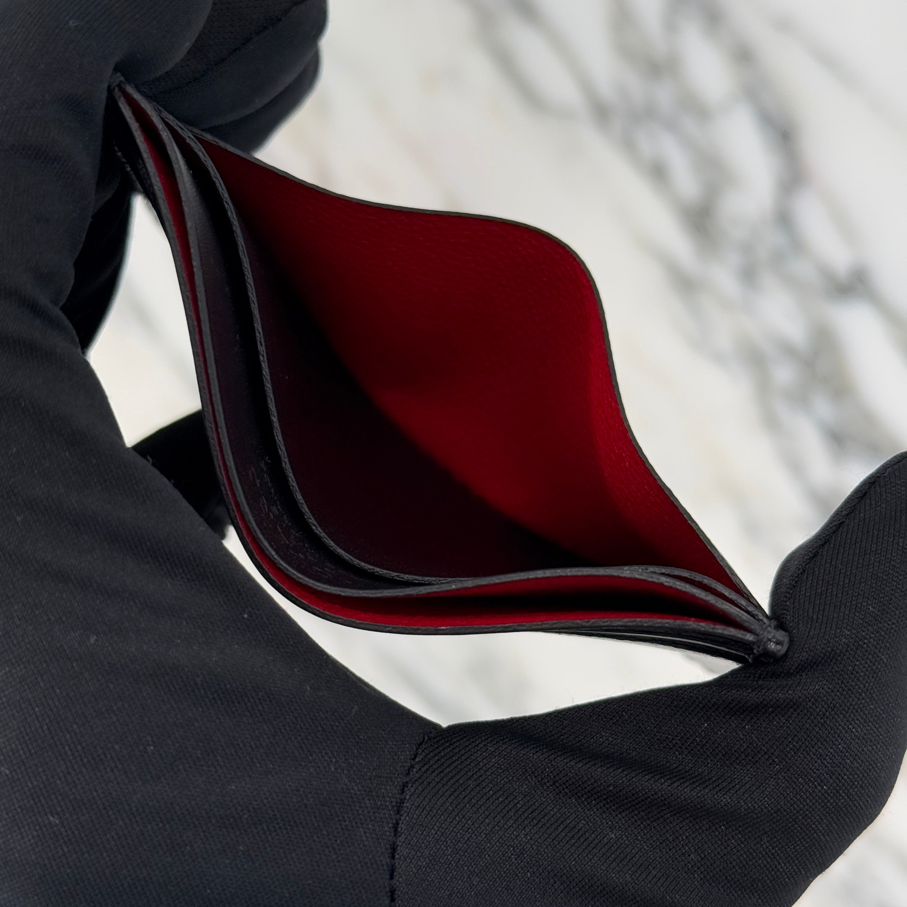 GOYARD Saint Sulpice Card Case "JET BLACK " ゴヤール サン・シュルピス カードケース ジェットブラック