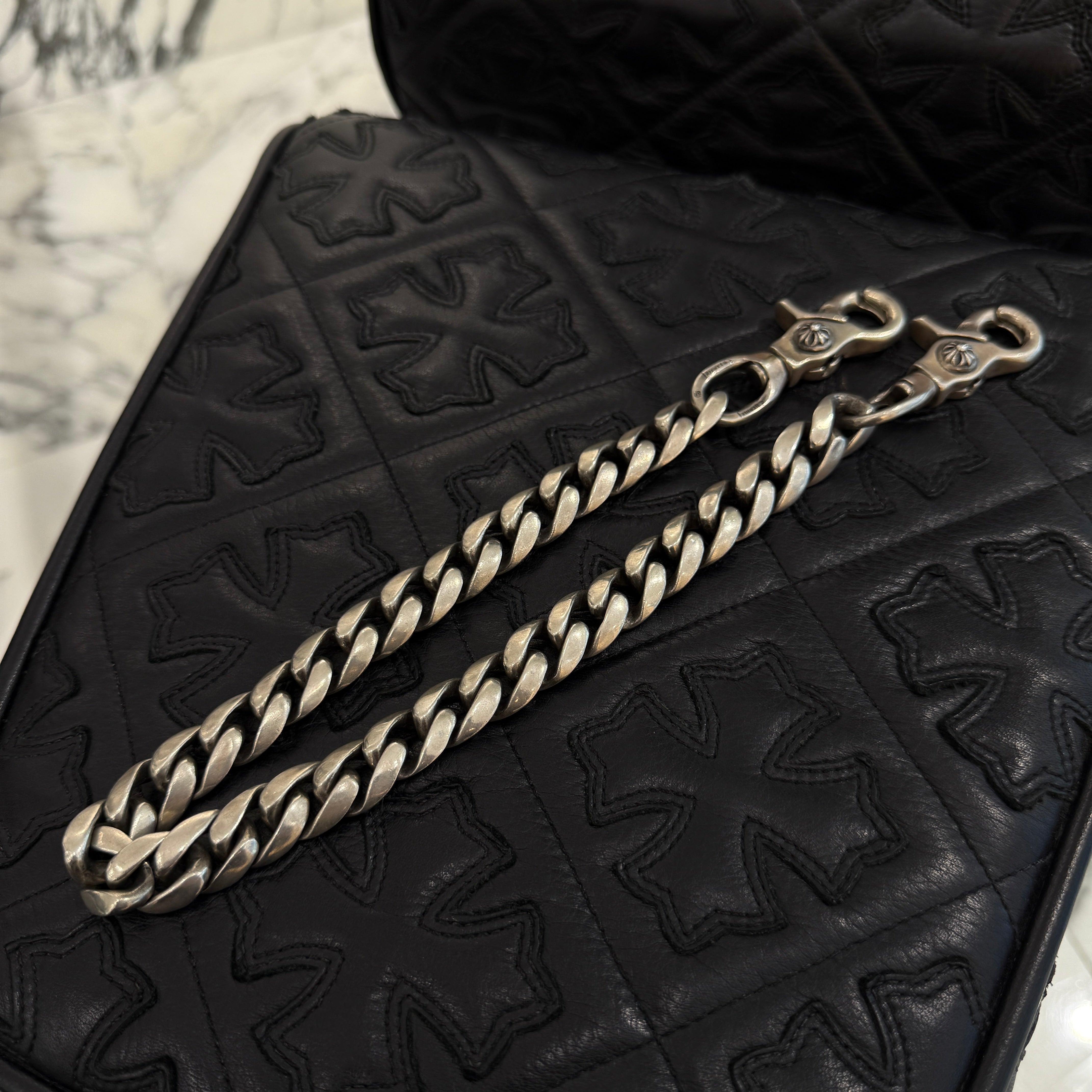 CHROME HEARTS 2CLIP CLASSIC Short WALLET CHAIN クロムハーツ
