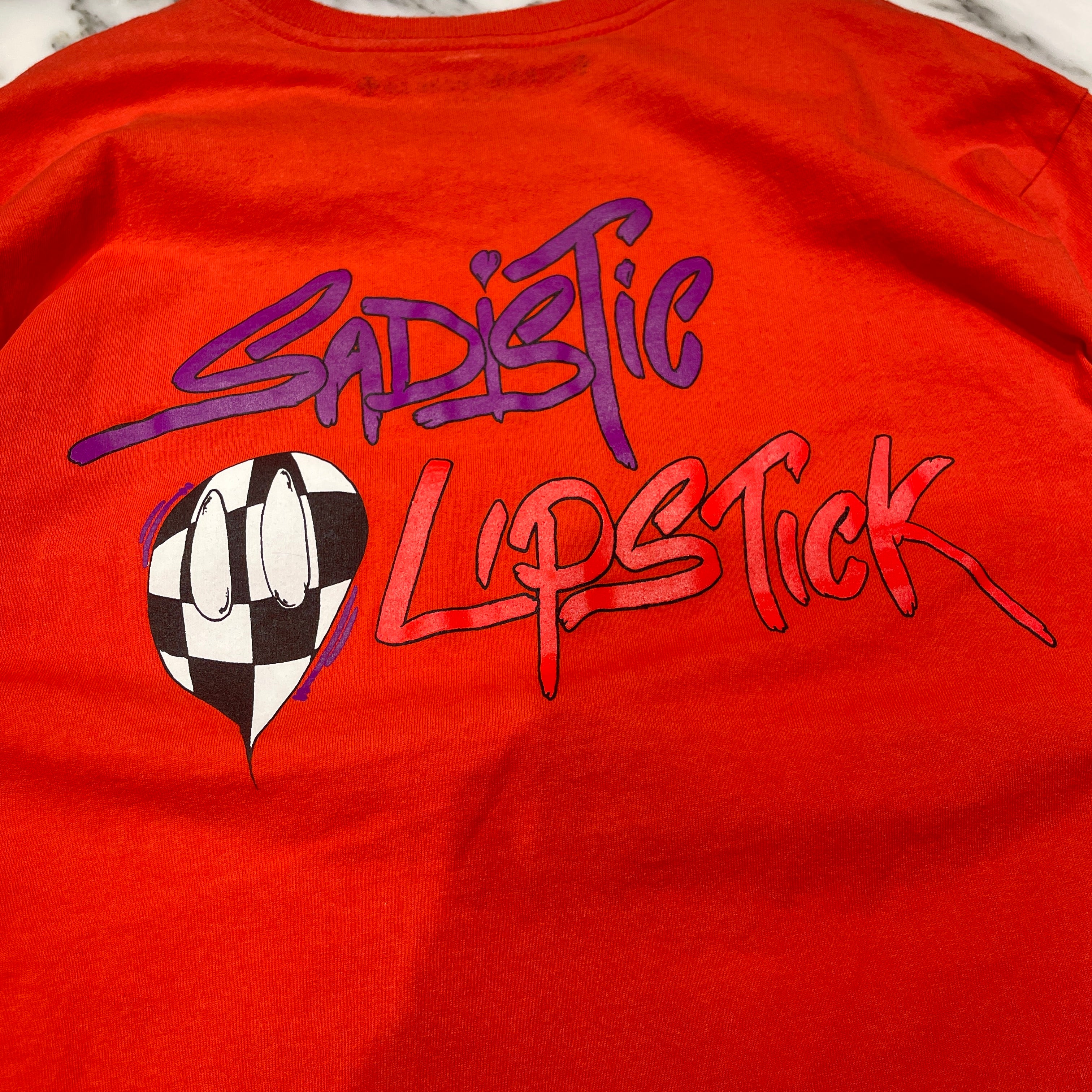 CHROME HEARTS × MATTY BOY 2023SS Sadistic Lipstick Long Sleeve Tee Size XL クロムハーツ × マッティボーイ サディスティック リップスティック ロングスリーブ Tシャツ サイズXL