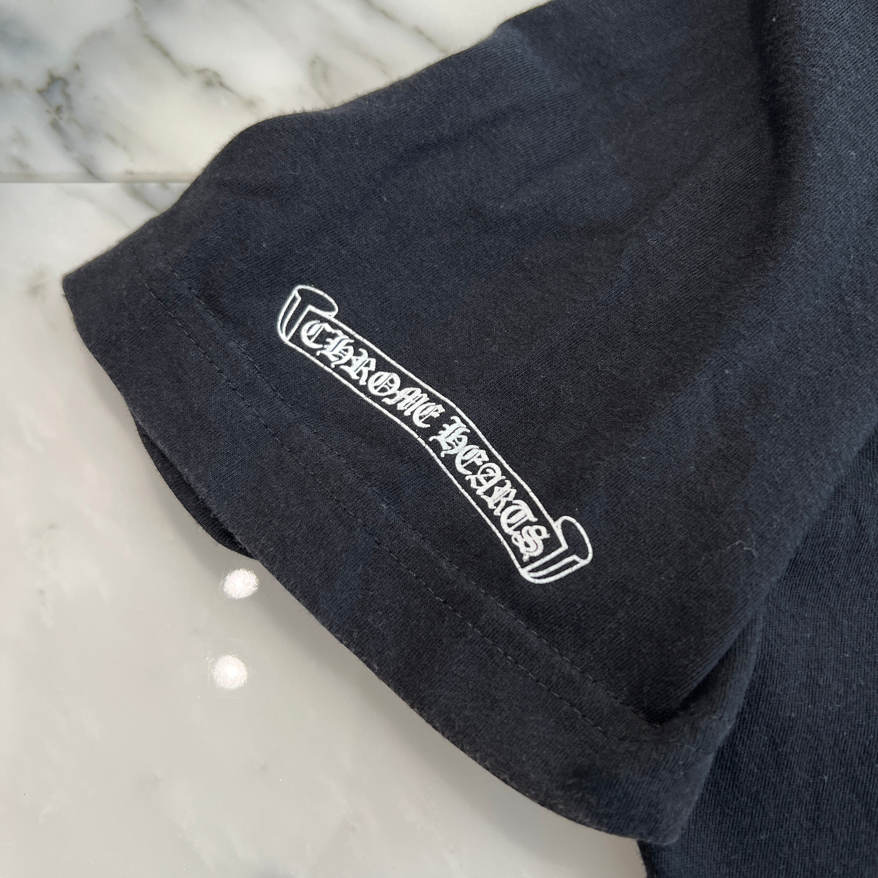 CHROME HEARTS Cross Tire Track Tee Size L クロムハーツ クロス タイヤトラック Tシャツ サイズL