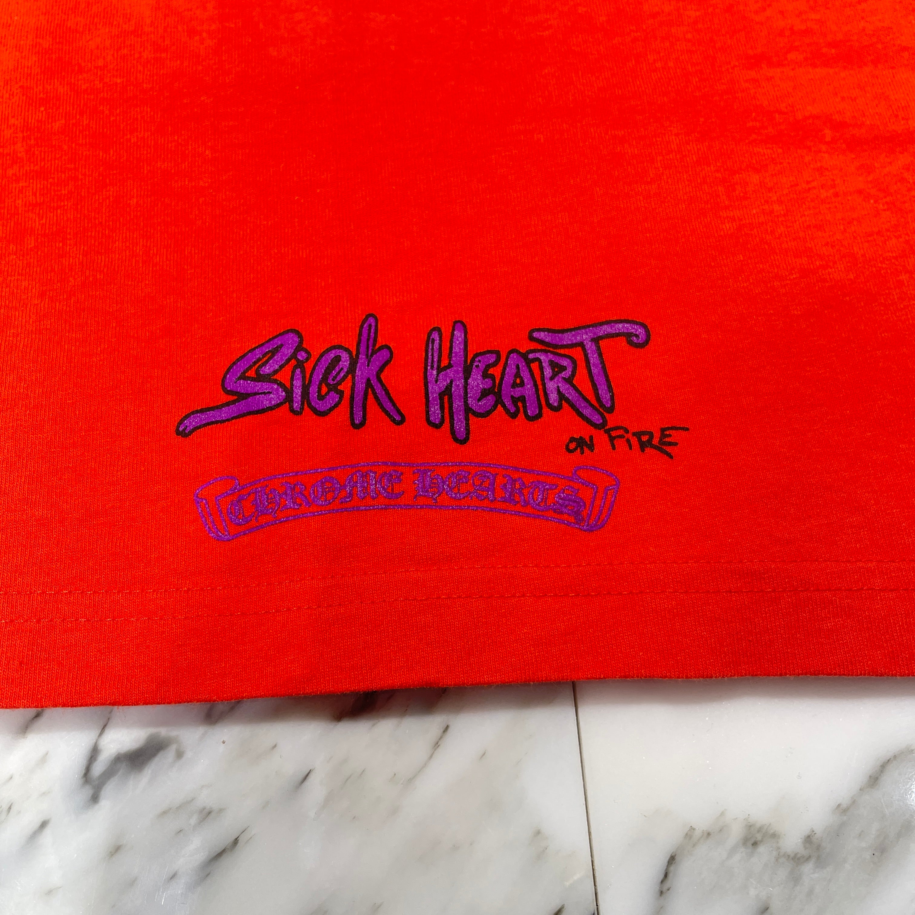 CHROME HEARTS × MATTY BOY 2023SS Sadistic Lipstick Long Sleeve Tee Size XL クロムハーツ × マッティボーイ サディスティック リップスティック ロングスリーブ Tシャツ サイズXL