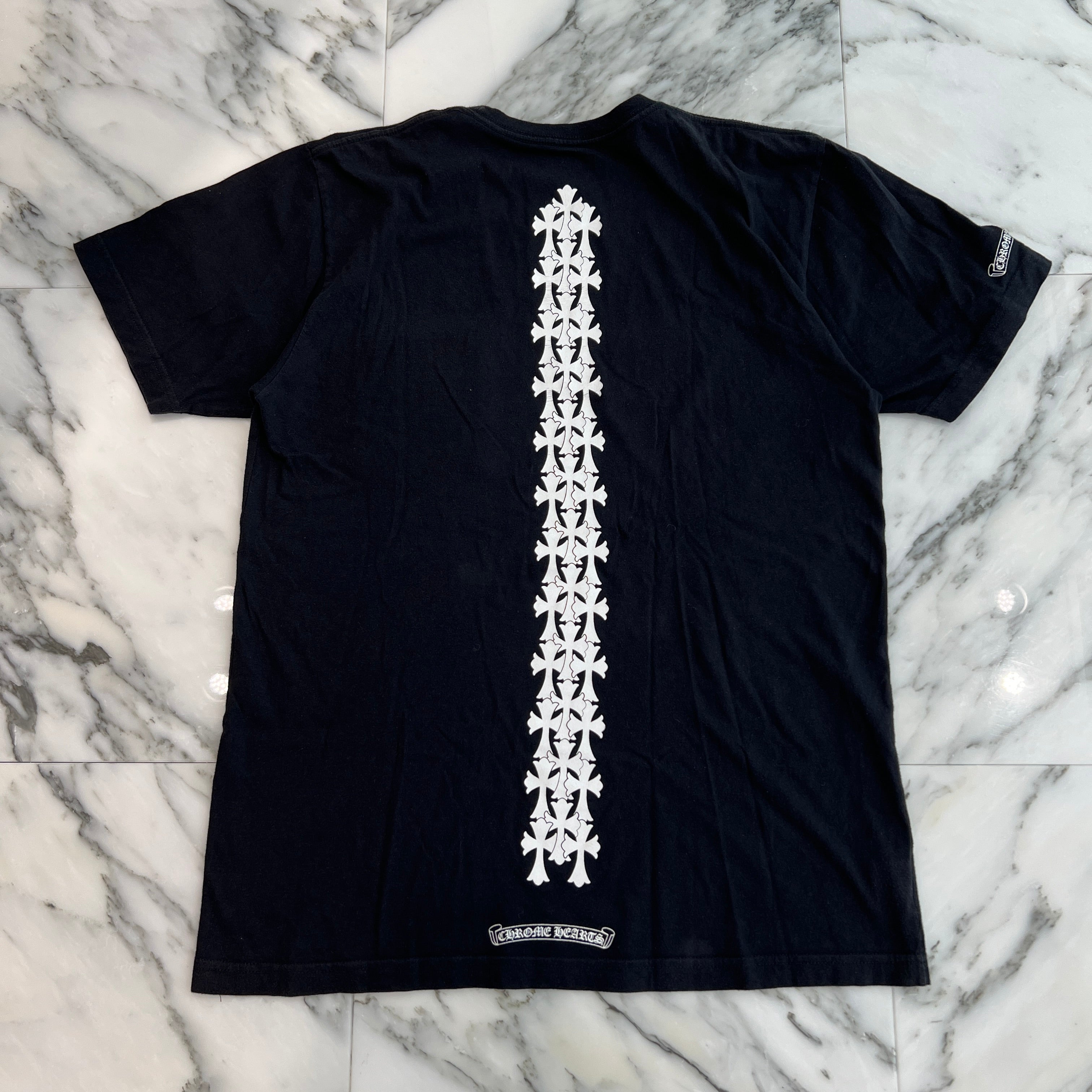 CHROME HEARTS Cross Tire Track Tee Size L クロムハーツ クロス タイヤトラック Tシャツ サイズL