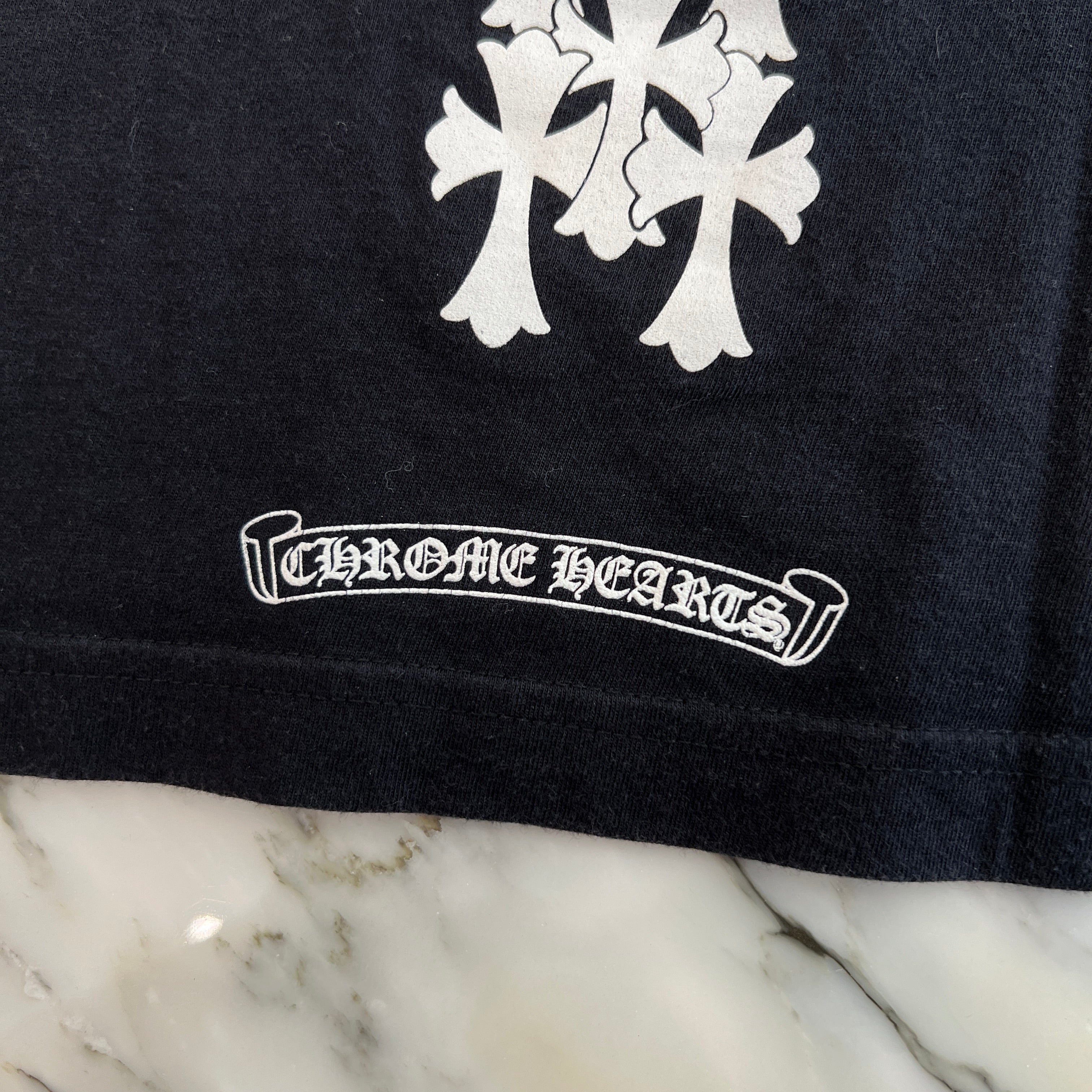 CHROME HEARTS Cross Tire Track Tee Size L クロムハーツ クロス タイヤトラック Tシャツ サイズL