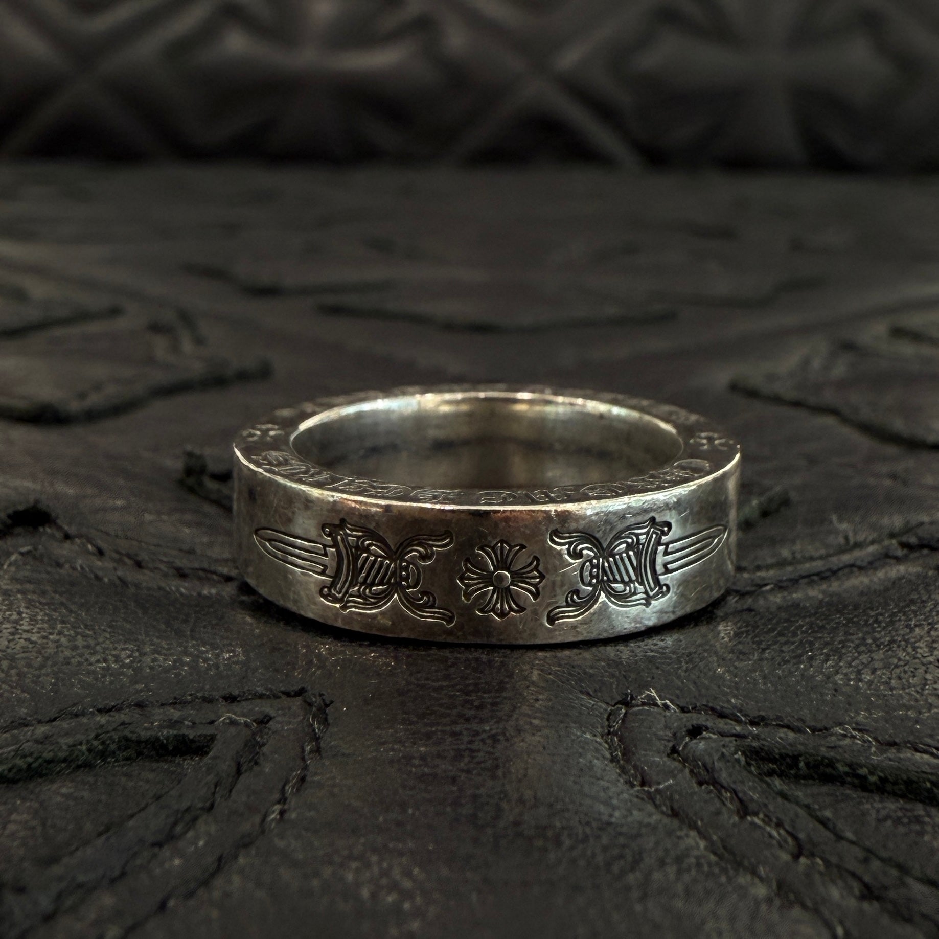 CHROME HEARTS SPACER DAGGER RING 6mm Size 18号 クロムハーツ スペーサー ダガー リング 6mm サイズ18号