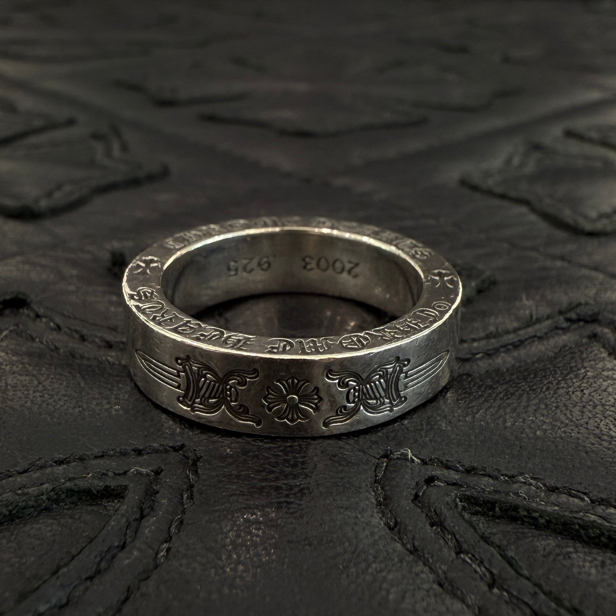 CHROME HEARTS SPACER DAGGER RING 6mm Size 18号 クロムハーツ スペーサー ダガー リング 6mm サイズ18号