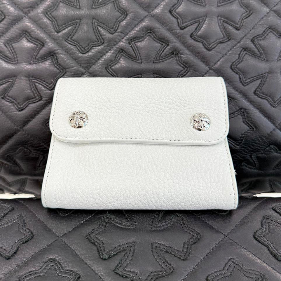 CHROME HEARTS Wave Mini Cross Ball Wallet クロムハーツ