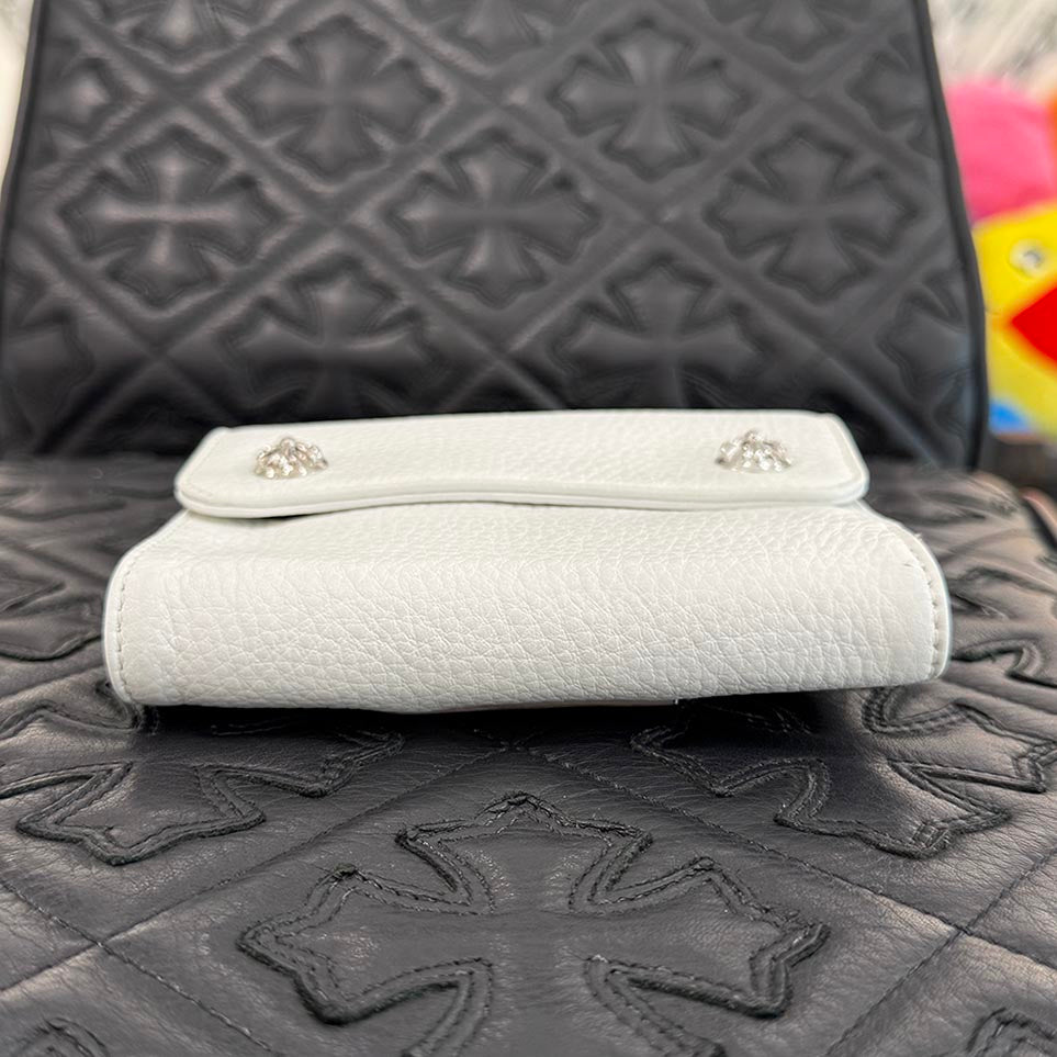 クロムハーツ WAVEウォレット クロスボール Chrome Hearts クロムハーツ WAVE WALLET ウェーブ レザー