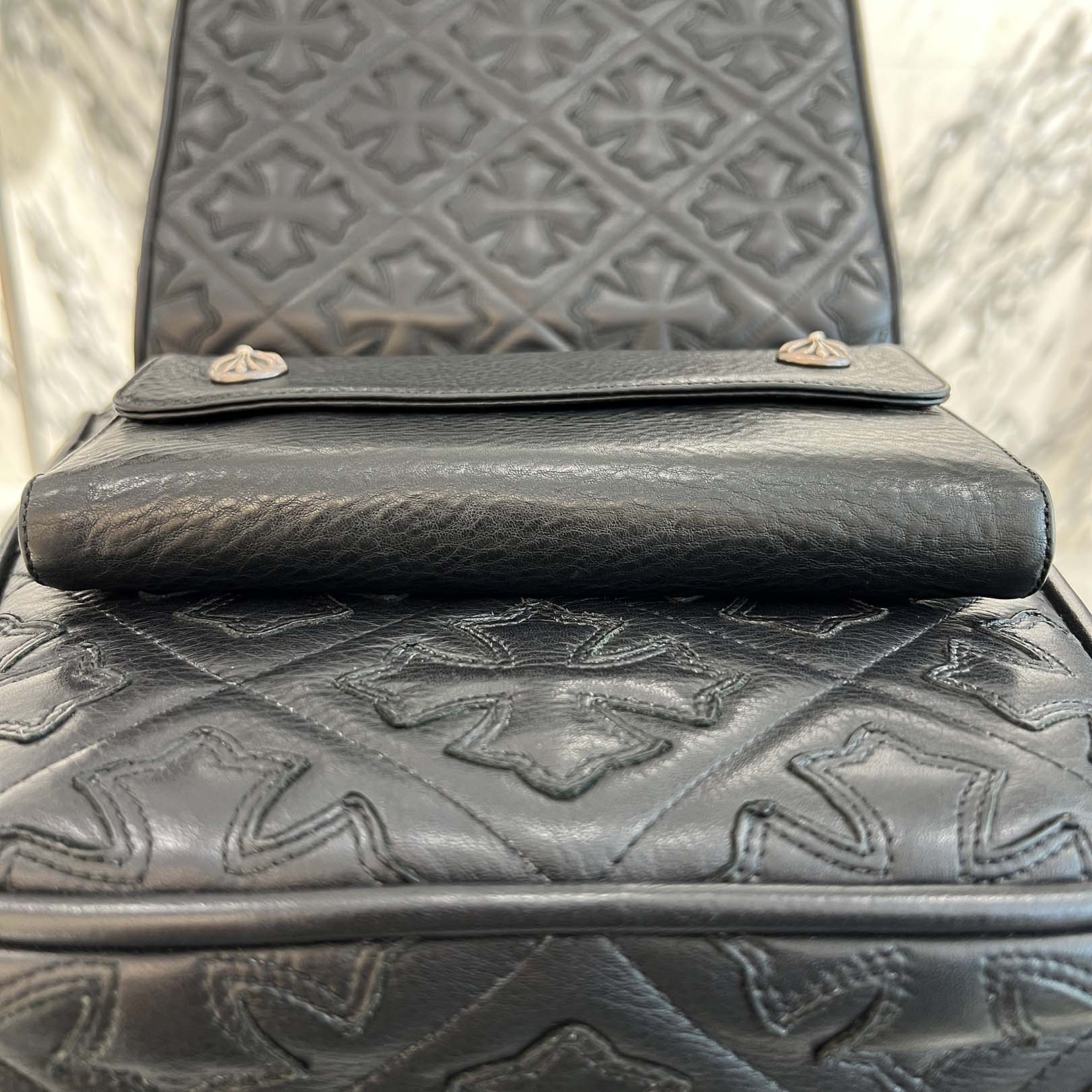 CHROME HEARTS Wave Cross Ball Wallet クロムハーツ ウェーブクロスボール ウォレット