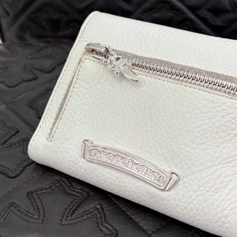 CHROME HEARTS Wave Mini Cross Ball Wallet クロムハーツ ウェイブミニ クロスボール ウォレット