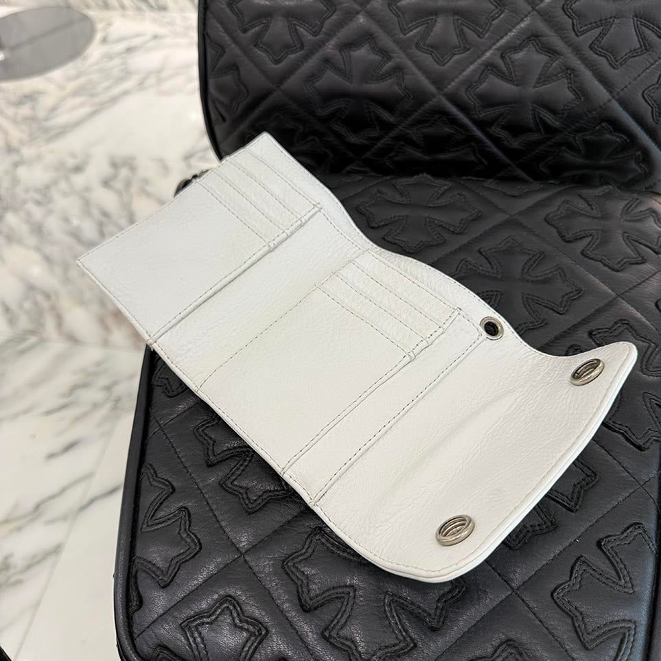 CHROME HEARTS Wave Mini Cross Ball Wallet クロムハーツ ウェイブミニ クロスボール ウォレット