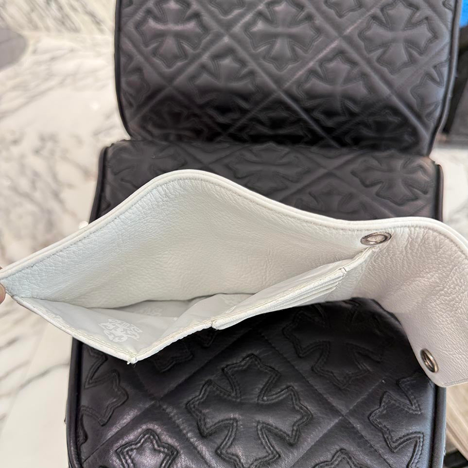 CHROME HEARTS Wave Mini Cross Ball Wallet クロムハーツ ウェイブミニ クロスボール ウォレット