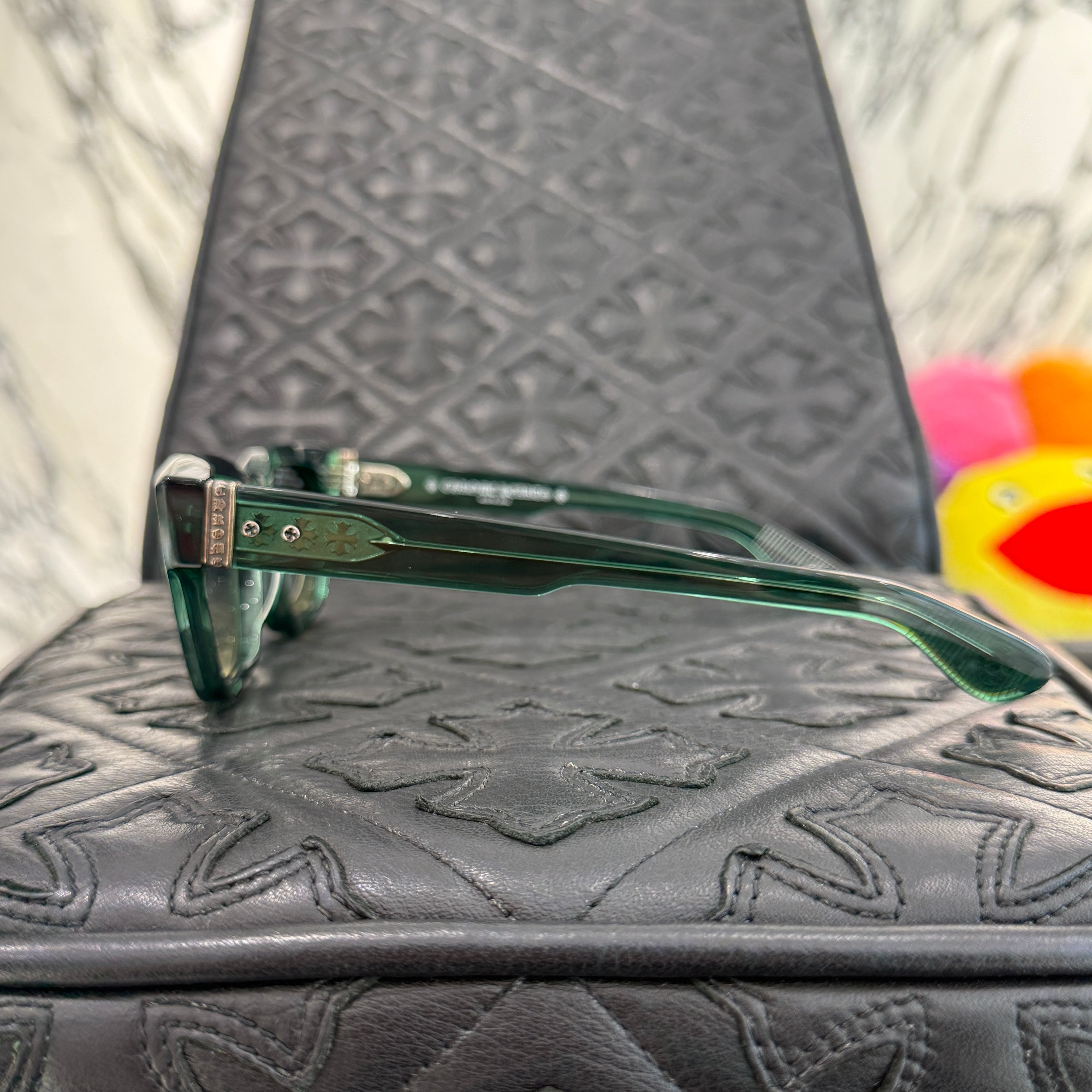 CHROME HEARTS MIDIXATHRILL Ⅱ Sunglasses Size 52□23-150 クロムハーツ MIDIXATHRILL Ⅱ サングラス サイズ52□23-150