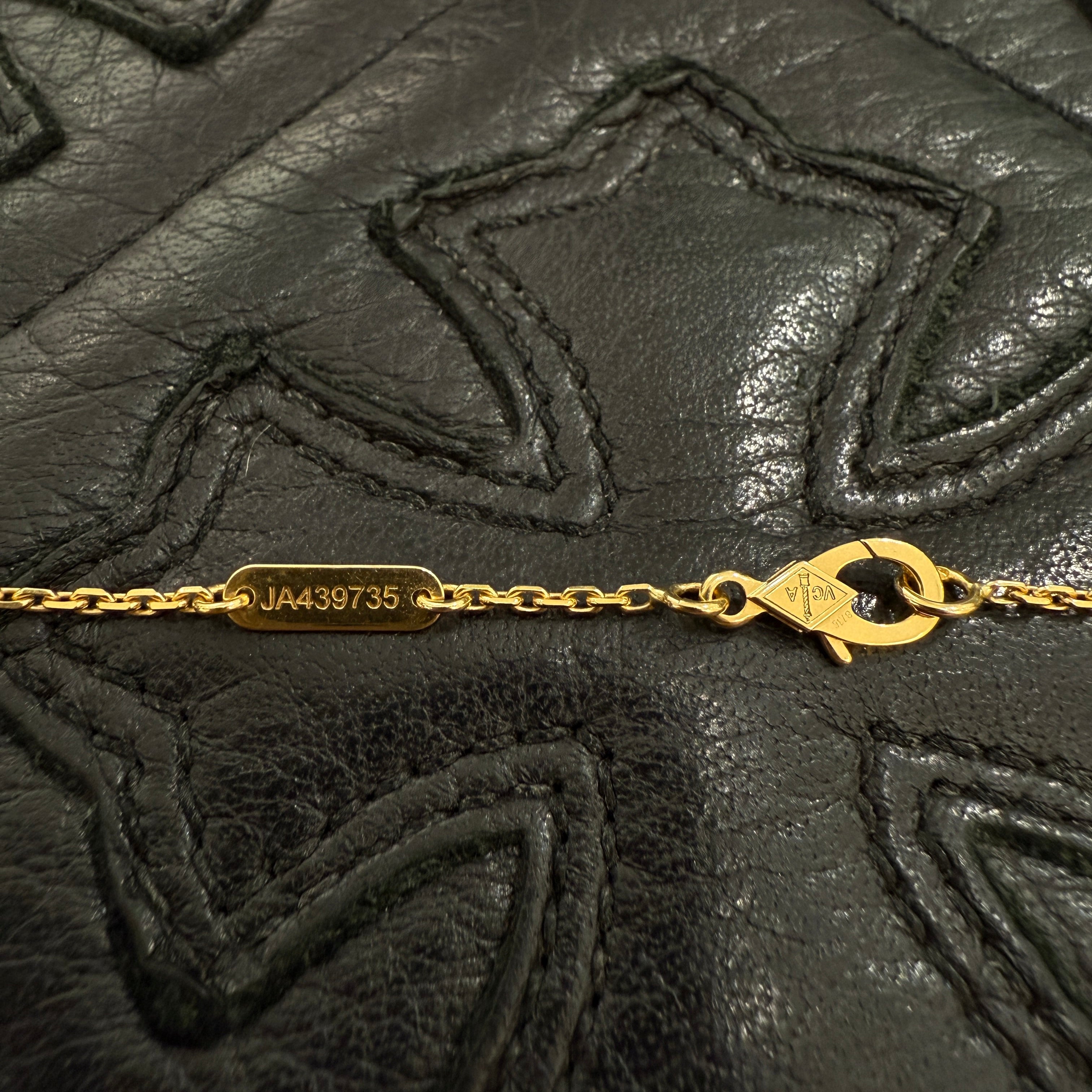 Van Cleef & Arpels Vintage Alhambra Malachite Neckless ヴァンクリーフ＆アーペル ヴィンテージ アルハンブラ マラカイト ネックレス