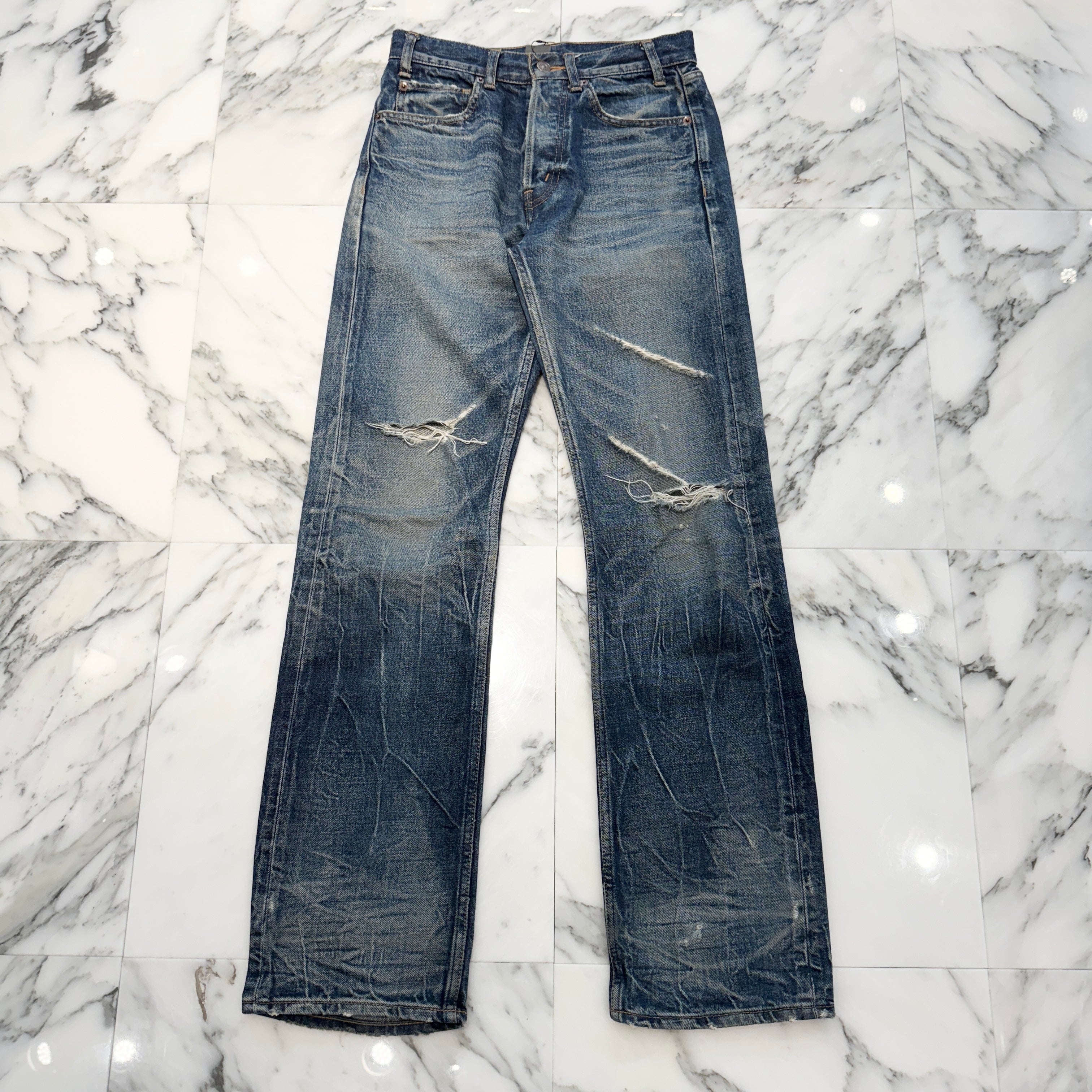CELINE 2022SS Moonlight Wash Denim Pants MRE008N397229N08MT Size 26 セリーヌ ムーンライト ウォッシュデニムパンツ サイズ26