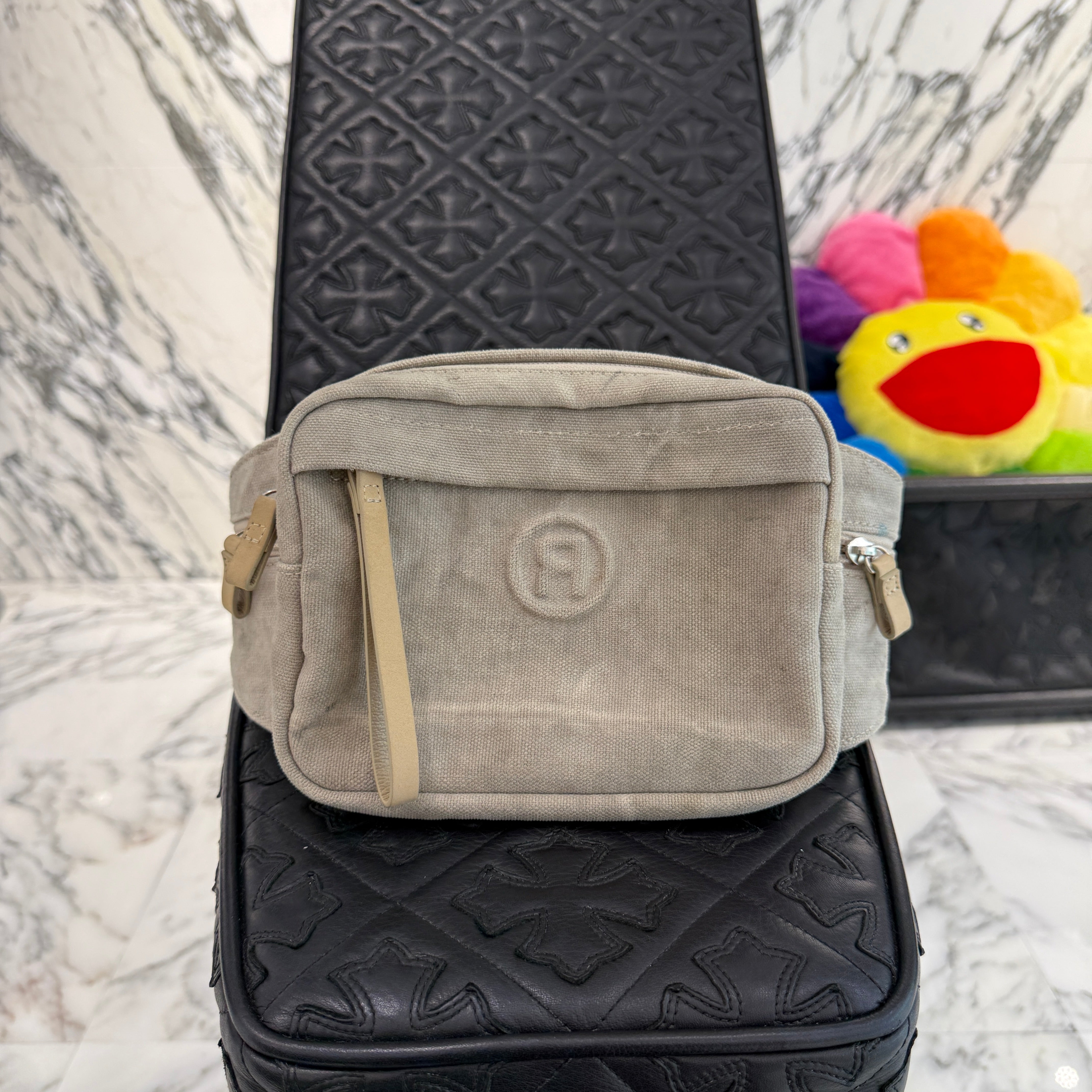 READY MADE 2024AW VINTAGE COTTON BODY POUCH RE-CO-KH-00-00-173 レディメイド ヴィンテージコットン ボディポーチ