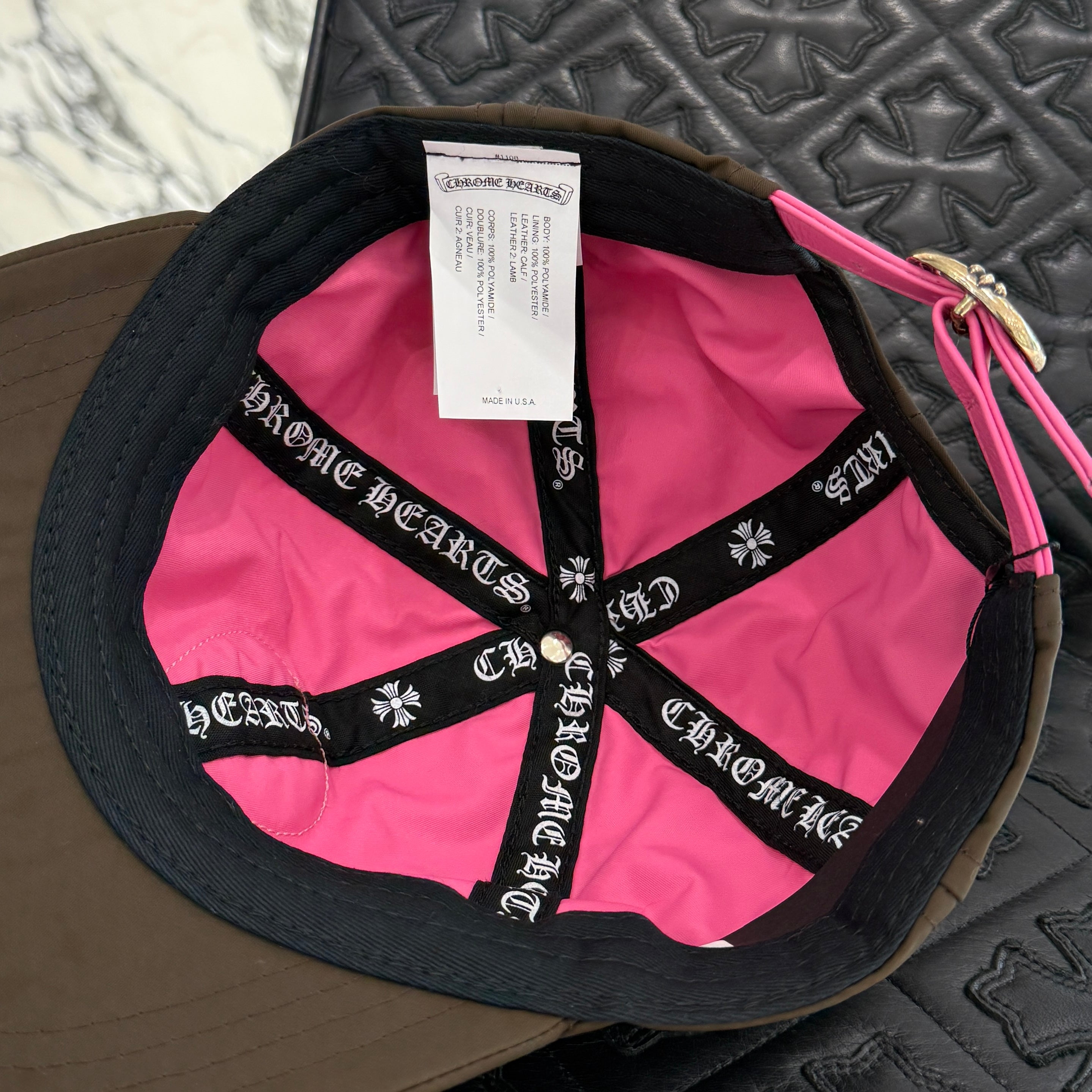 CHROME HEARTS Striped Heart Trucker Cap Size ONE SIZE(53-60) クロムハーツ ストライプハート トラッカーキャップ サイズONE SIZE(53-60)