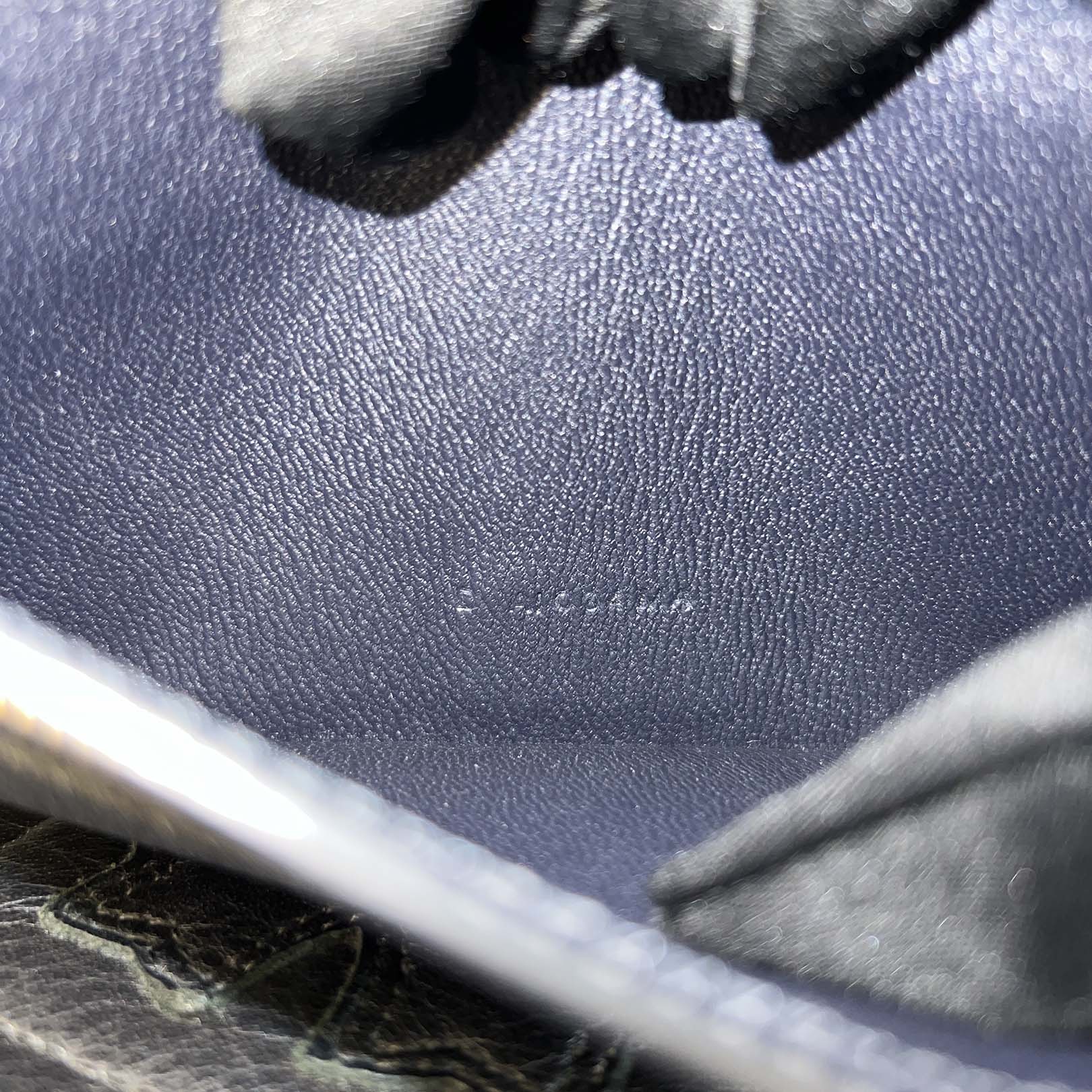 HERMES Bearn Classic Crocodile Alligator ”Blue Marine” Leather Wallet D刻印 エルメス ベアンクラシック クロコダイル アリゲーター ”ブルーマリン” レザーウォレット D刻印