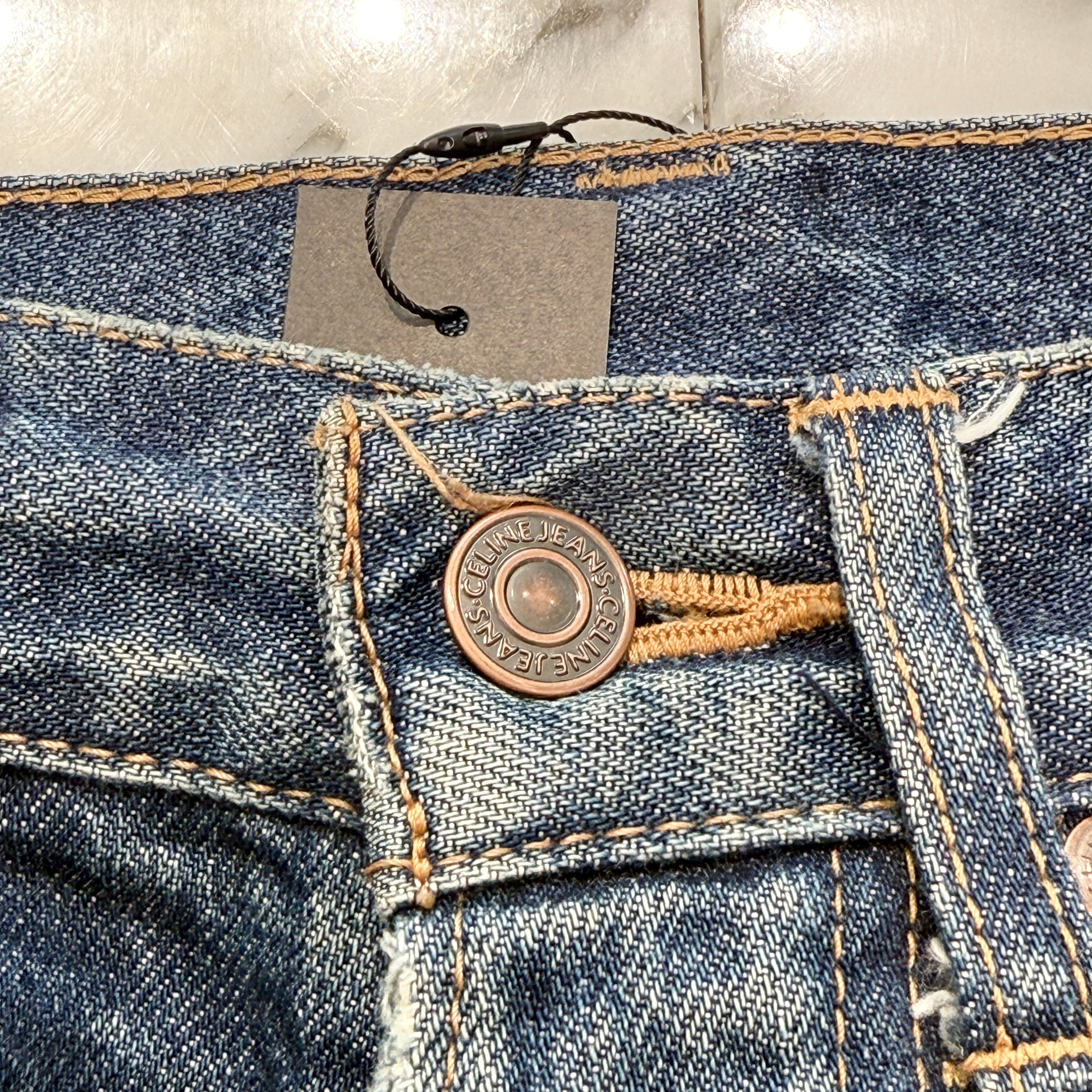 CELINE 2022SS Moonlight Wash Denim Pants MRE008N397229N08MT Size 26 セリーヌ ムーンライト ウォッシュデニムパンツ サイズ26