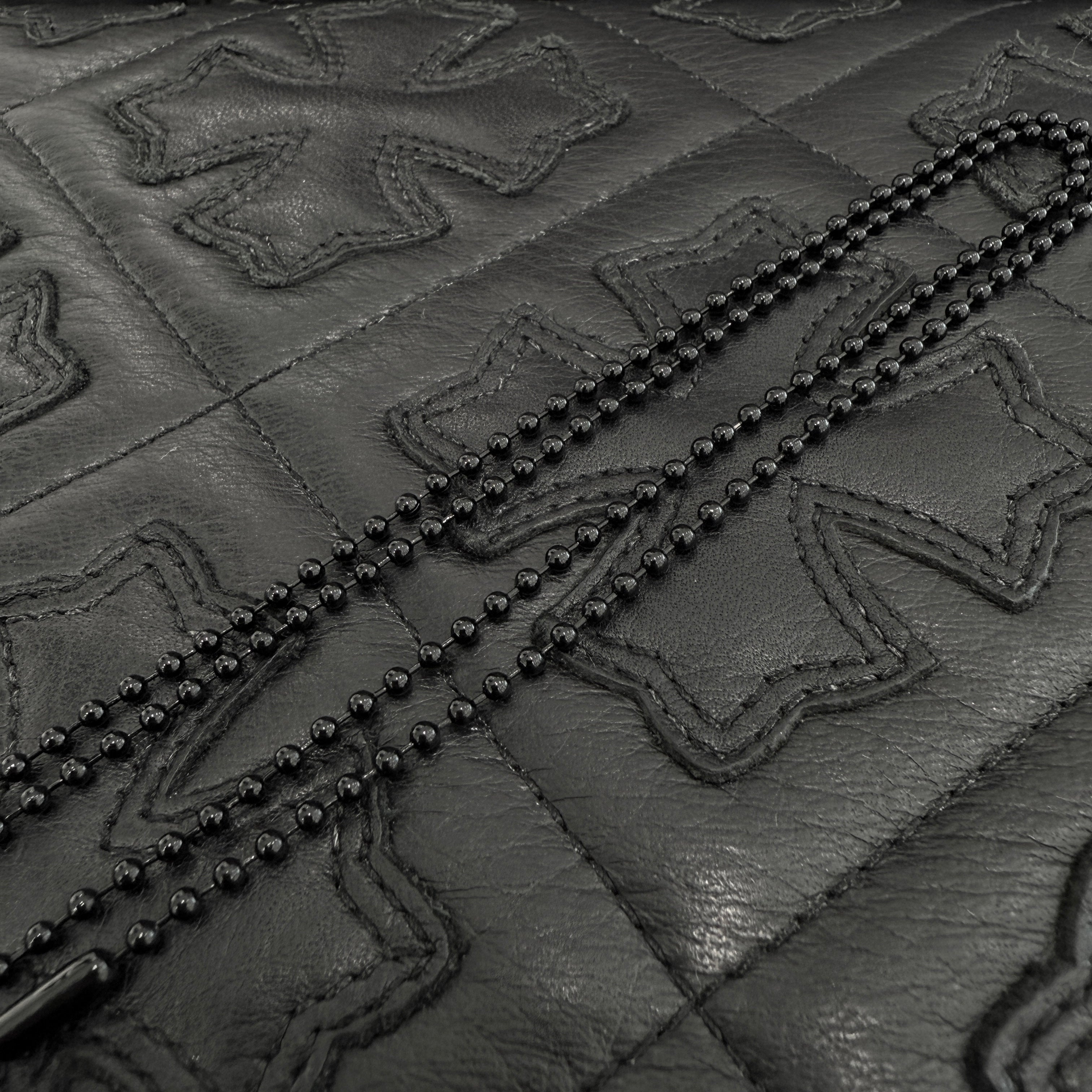 CHROME HEARTS 2023SS PADLOCK Flare Knee Silicon Rubber Necklace クロムハーツ パドロック フレアニー シリコンラバー ネックレス