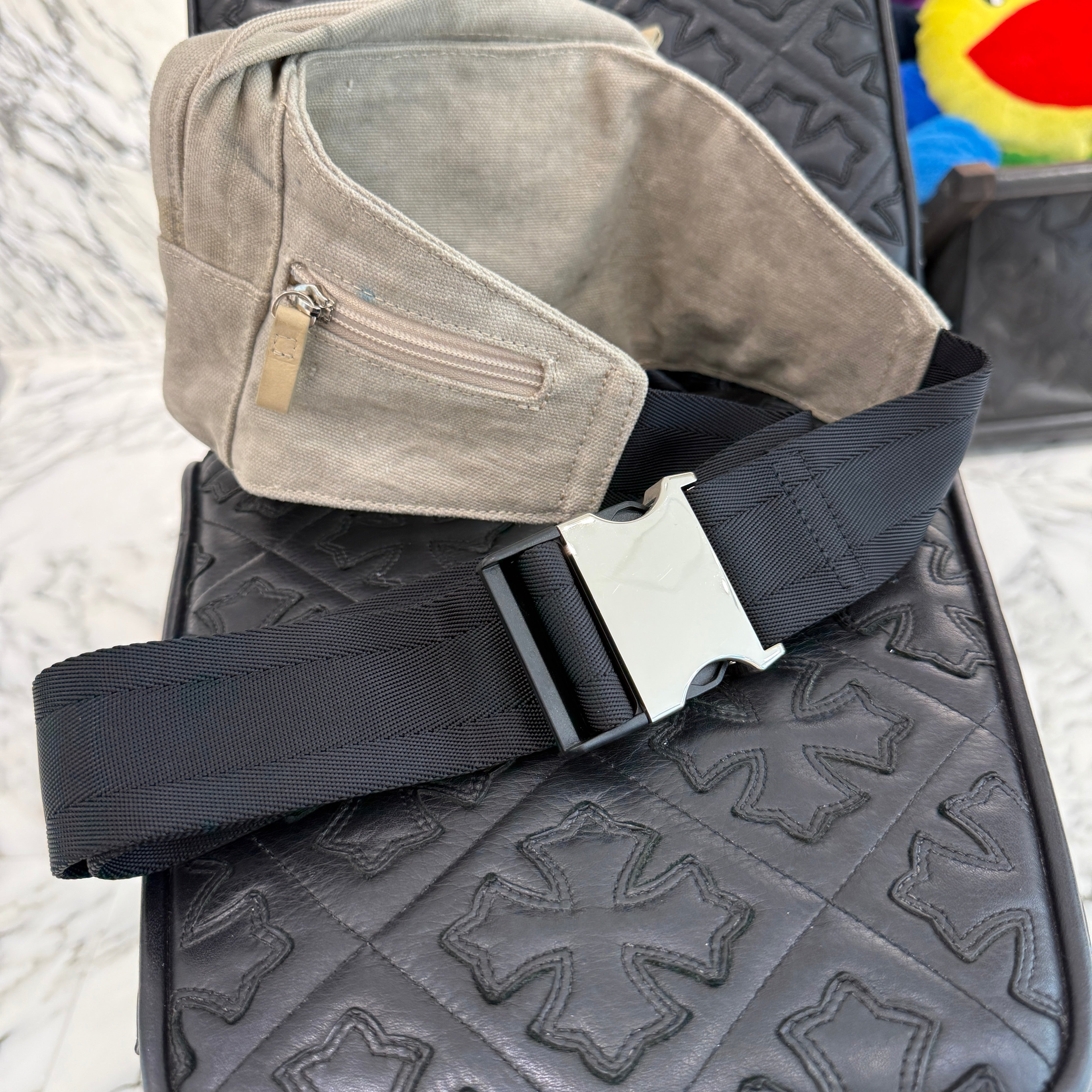 READY MADE 2024AW VINTAGE COTTON BODY POUCH RE-CO-KH-00-00-173 レディメイド ヴィンテージコットン ボディポーチ