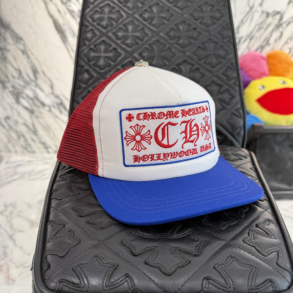 CHROME HEARTS Hollywood Limited Trico Color Trucker Cap Size ONE SIZE（53-60）クロムハーツ ハリウッド限定 トリコカラー トラッカーキャップ サイズONE SIZE（53-60）