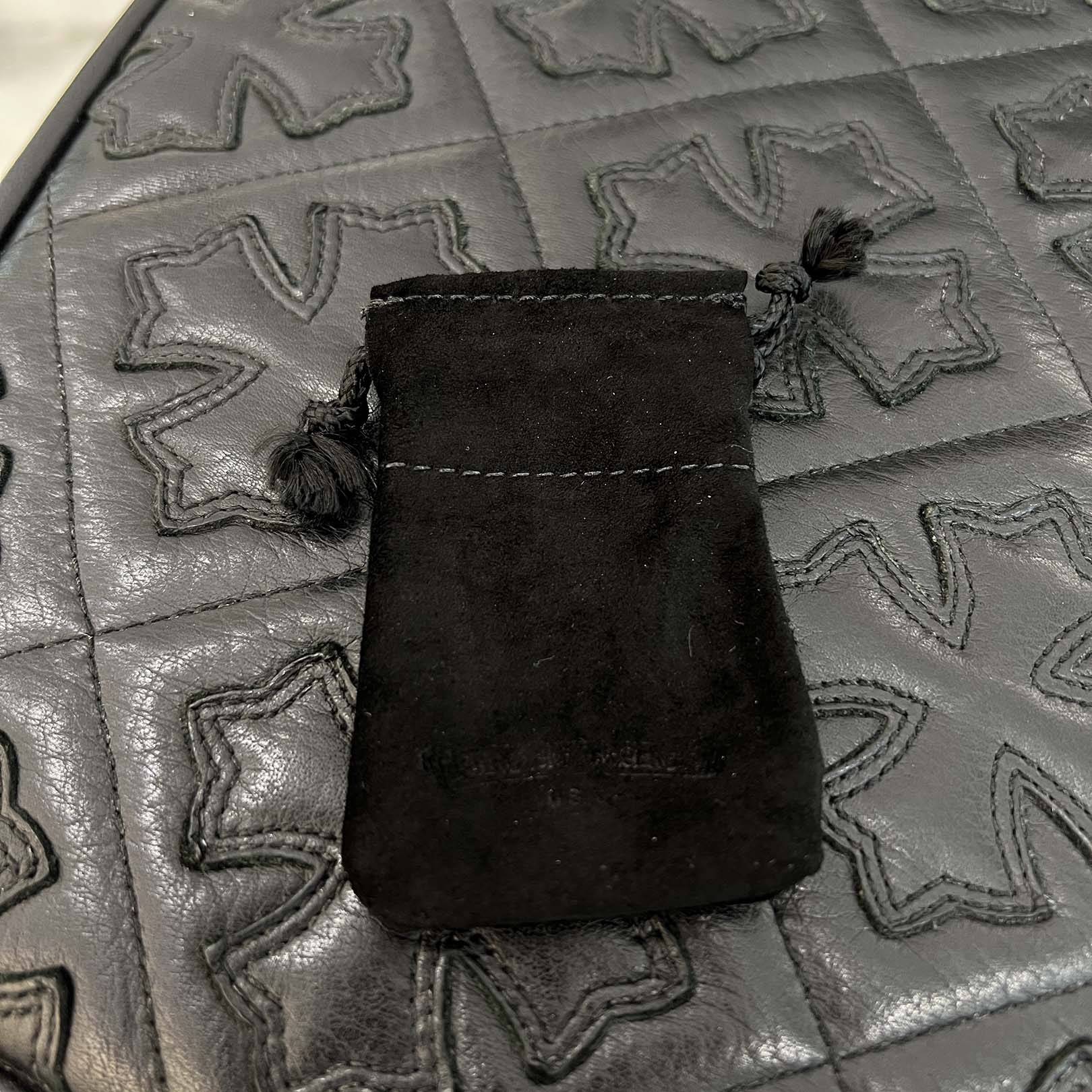 CHROME HEARTS Small CH Cross Pendant With Bail クロムハーツ スモール CHクロス ペンダント ウィズ ベイル シルバー925