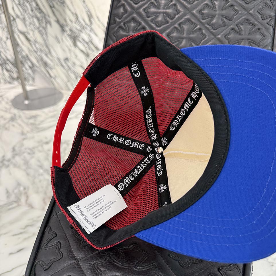CHROME HEARTS Hollywood Limited Trico Color Trucker Cap Size ONE