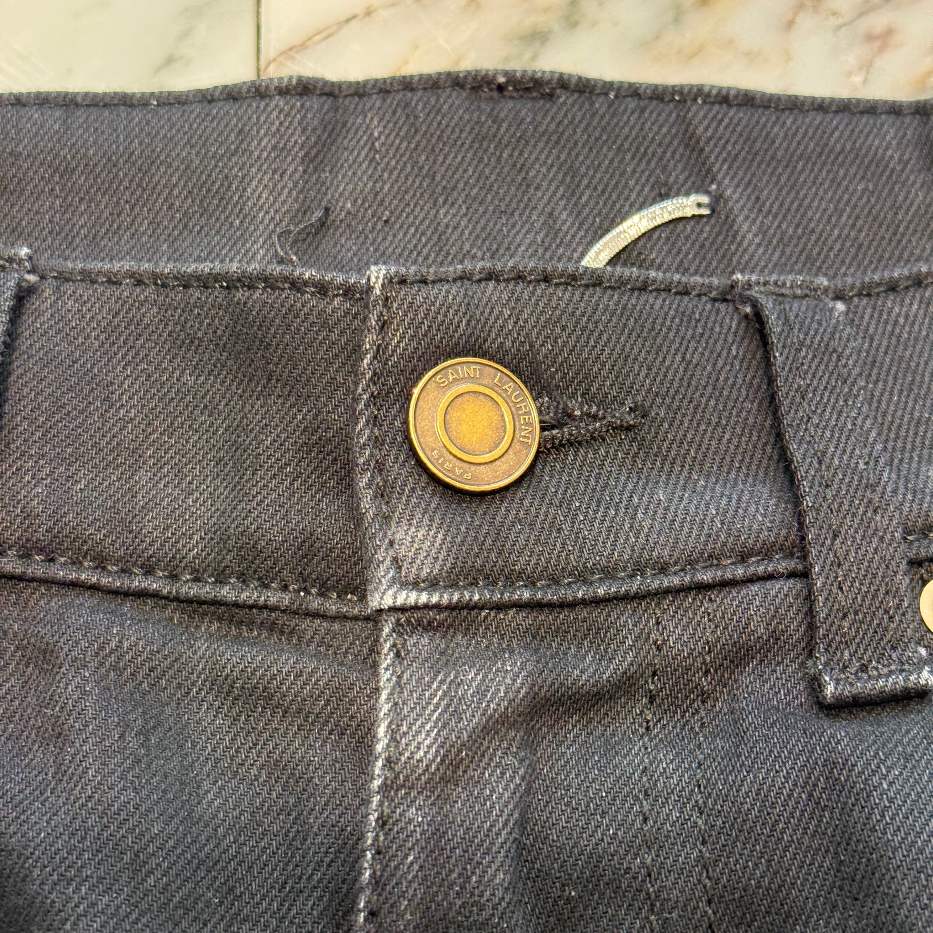 SAINT LAURENT Stretch Skinny Denim Pants Size 29 サンローラン ストレッチ スキニー デニム パンツ サイズ29