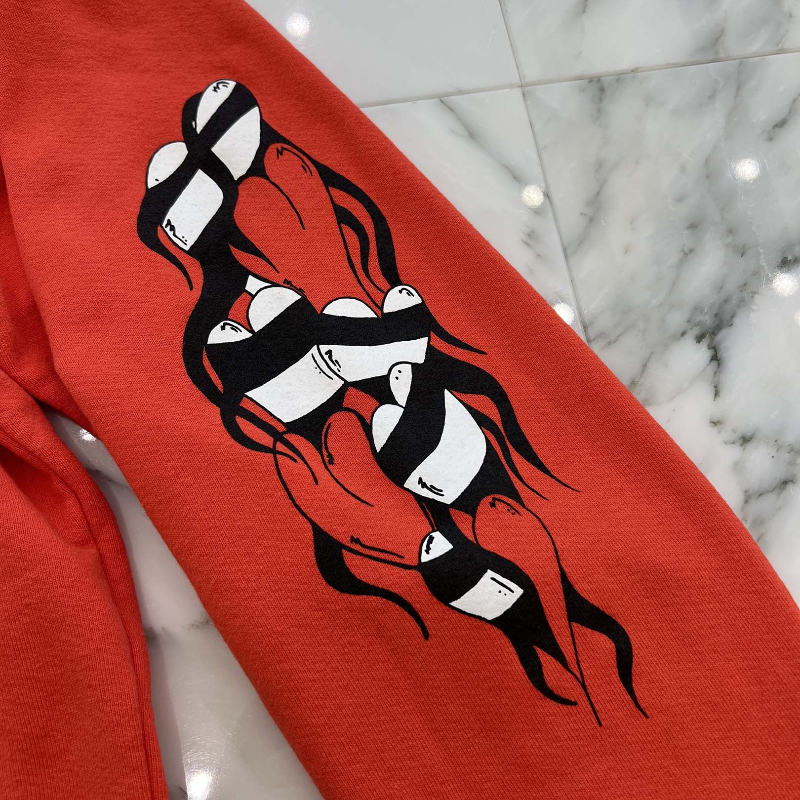 CHROME HEARTS × MATTY BOY 2023SS Sadistic Lipstick Pullover Hoodie Size M クロムハーツ × マッティボーイ サディスティック リップスティック プルオーバーフーディ サイズM