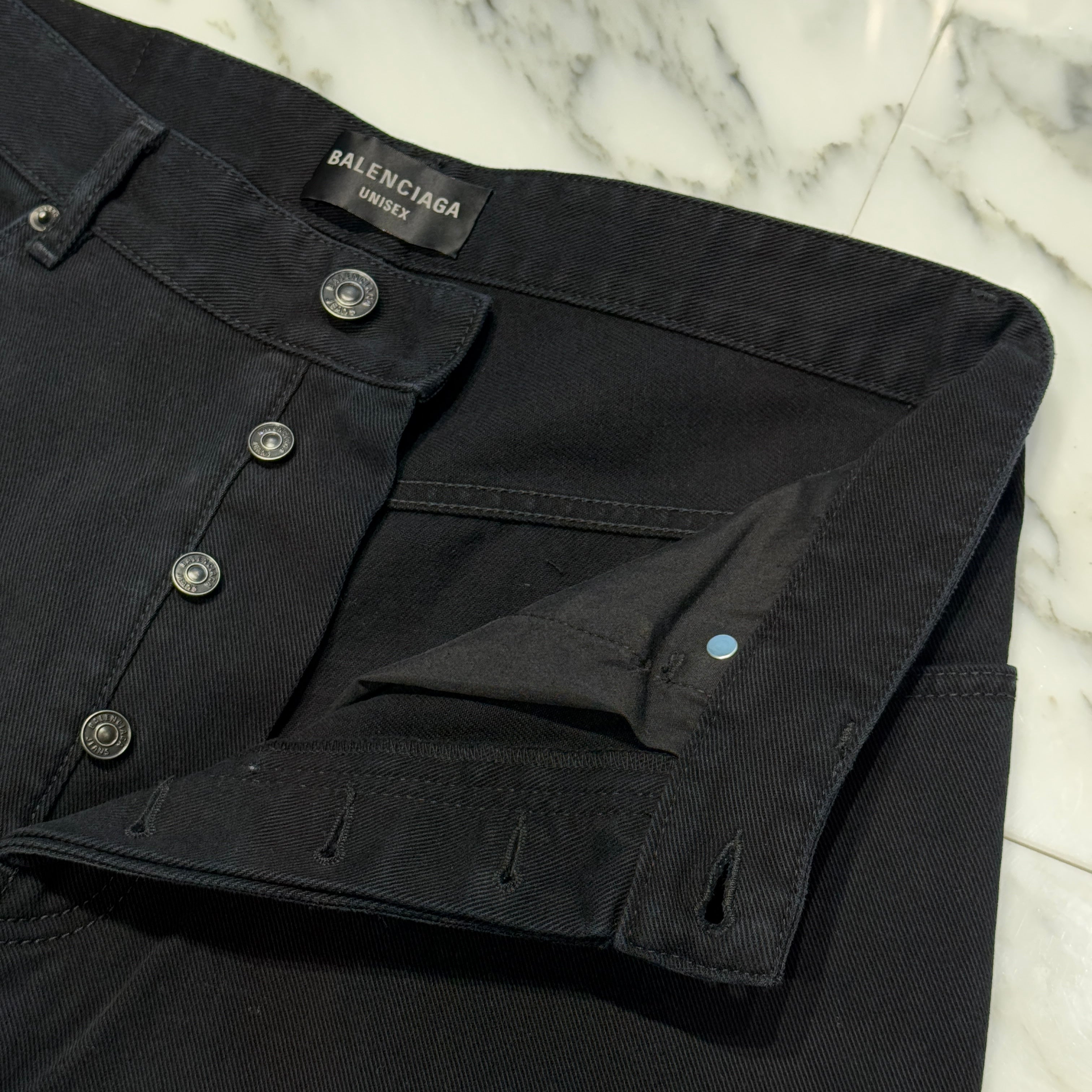 BALENCIAGA 2023SS Baggy Denim Pants 745213 TNW11 Size S バレンシアガ バギーデニムパンツ サイズS