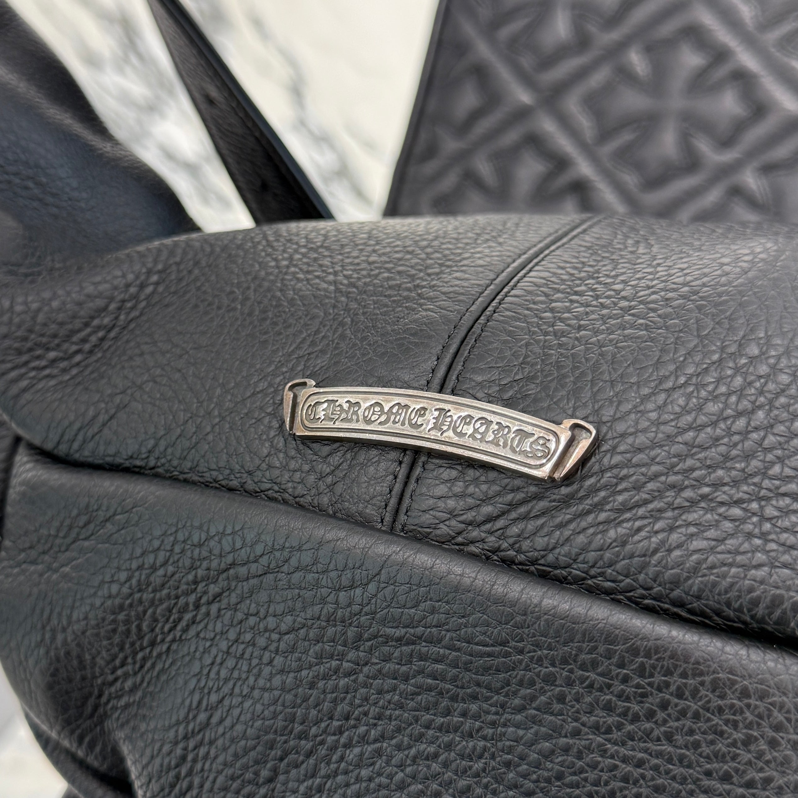 CHROME HEARTS 1 SNAT PACK MEDIUM LEATHER WAIST BAG クロムハーツ 1スナットパック ミディアムレザー ウェストバッグ