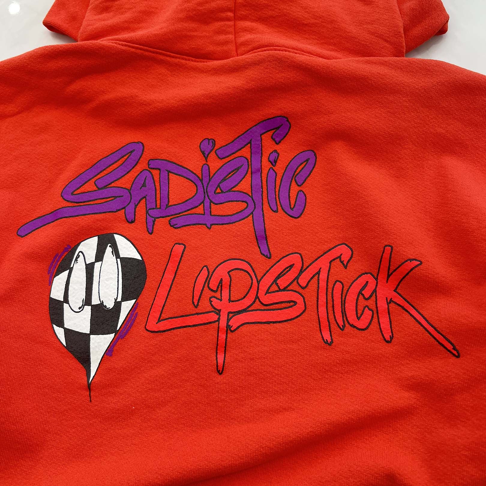 CHROME HEARTS × MATTY BOY 2023SS Sadistic Lipstick Pullover Hoodie Size M クロムハーツ × マッティボーイ サディスティック リップスティック プルオーバーフーディ サイズM