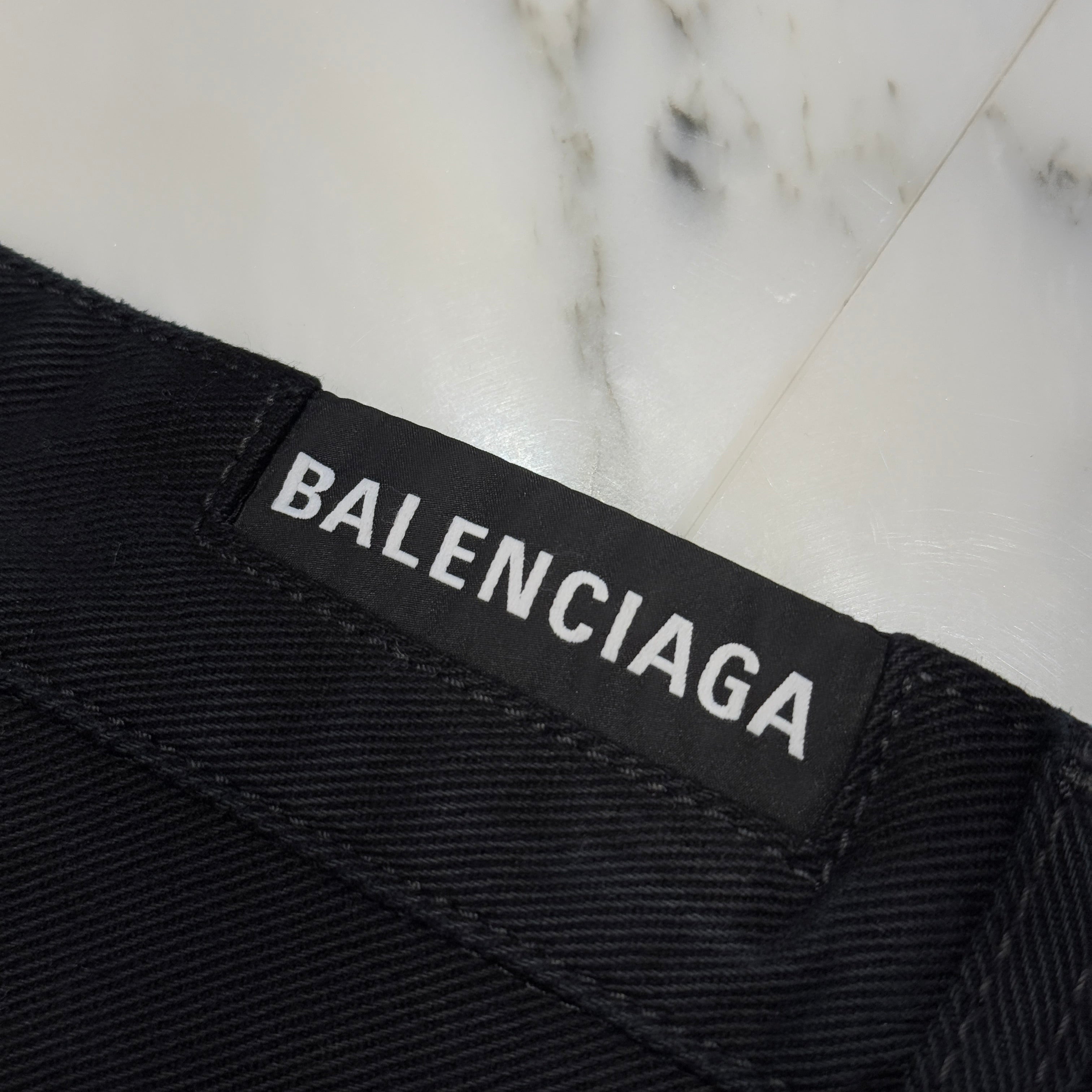 BALENCIAGA 2023SS Baggy Denim Pants 745213 TNW11 Size S バレンシアガ バギーデニムパンツ サイズS