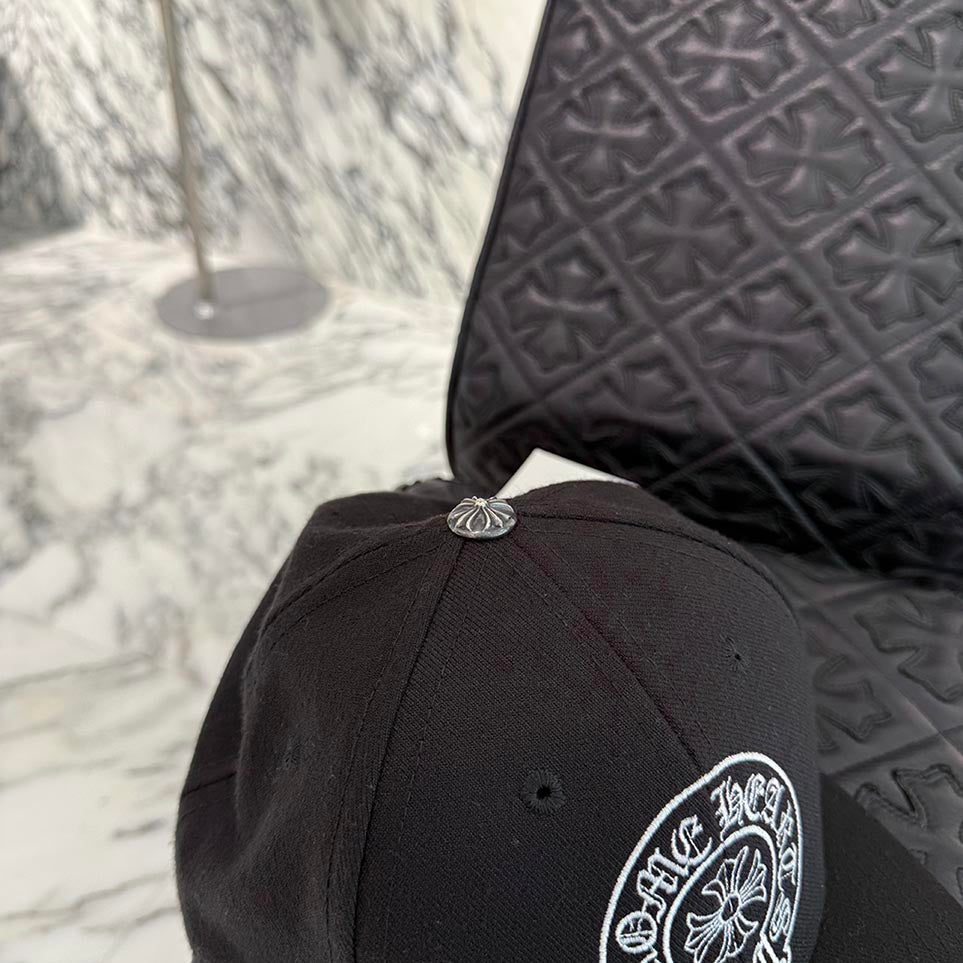 CHROME HEARTS Horseshoe Embroidery Old Base Ball Cap Size 7 1/2（59.6cm）クロムハーツ ホースシュー刺繍 オールド ベースボールキャップ サイズ 7 1/2（59.5cm）